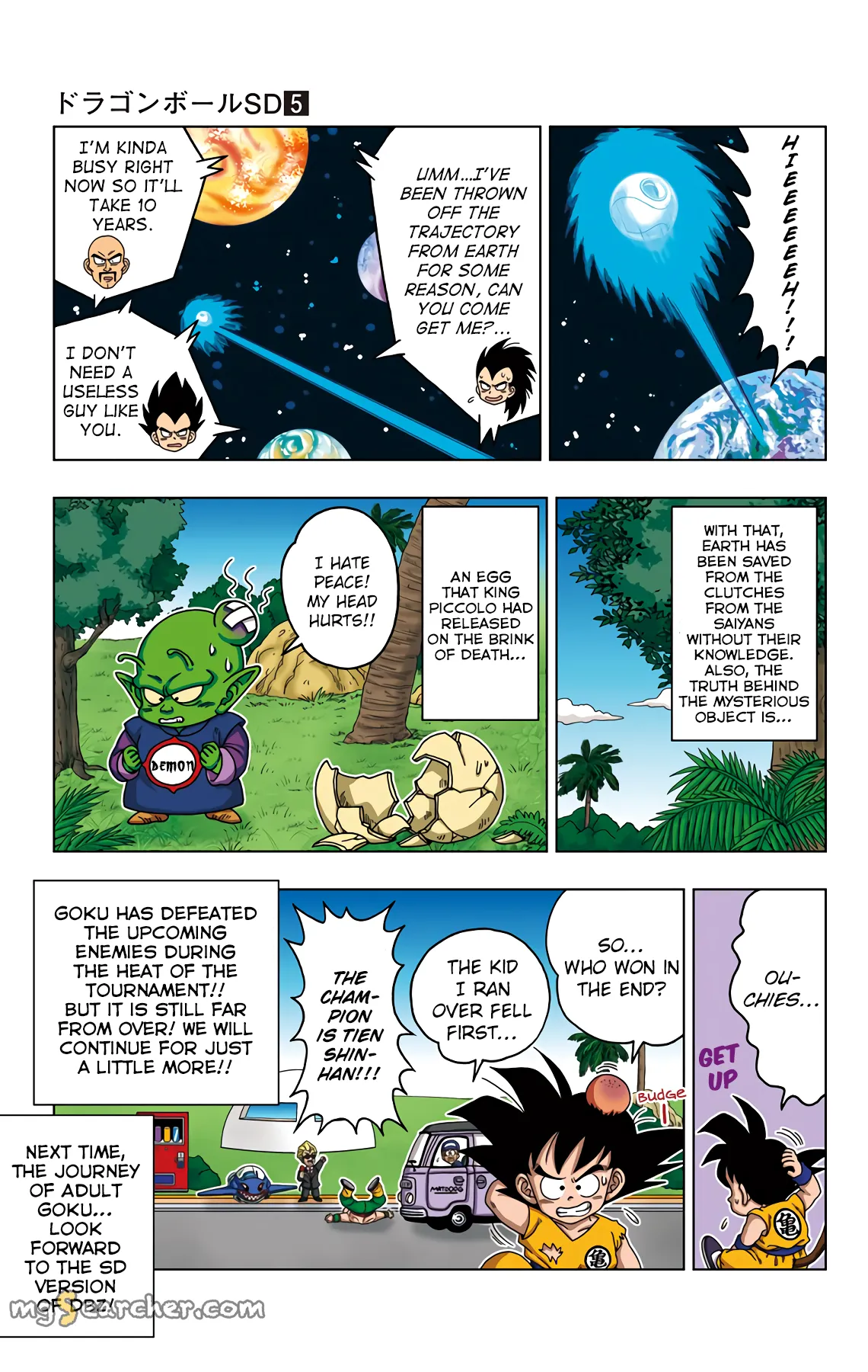 Read Dragon Ball SD EN Manga Online