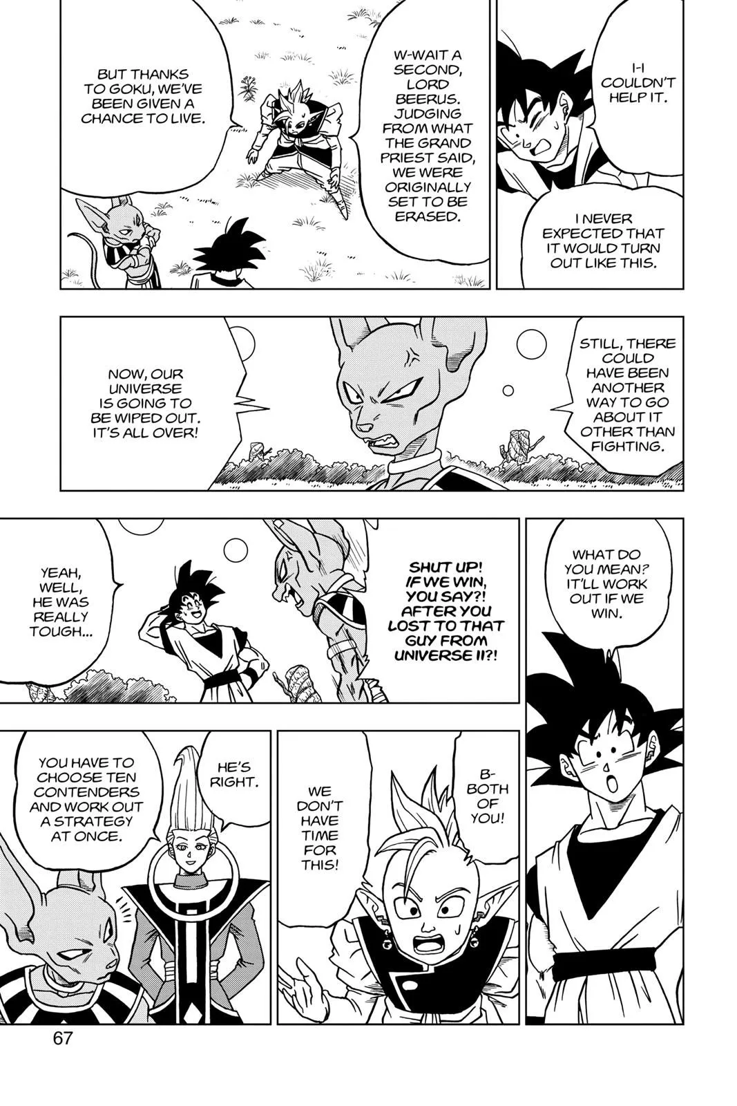 Read Dragon Ball Super EN Manga Online