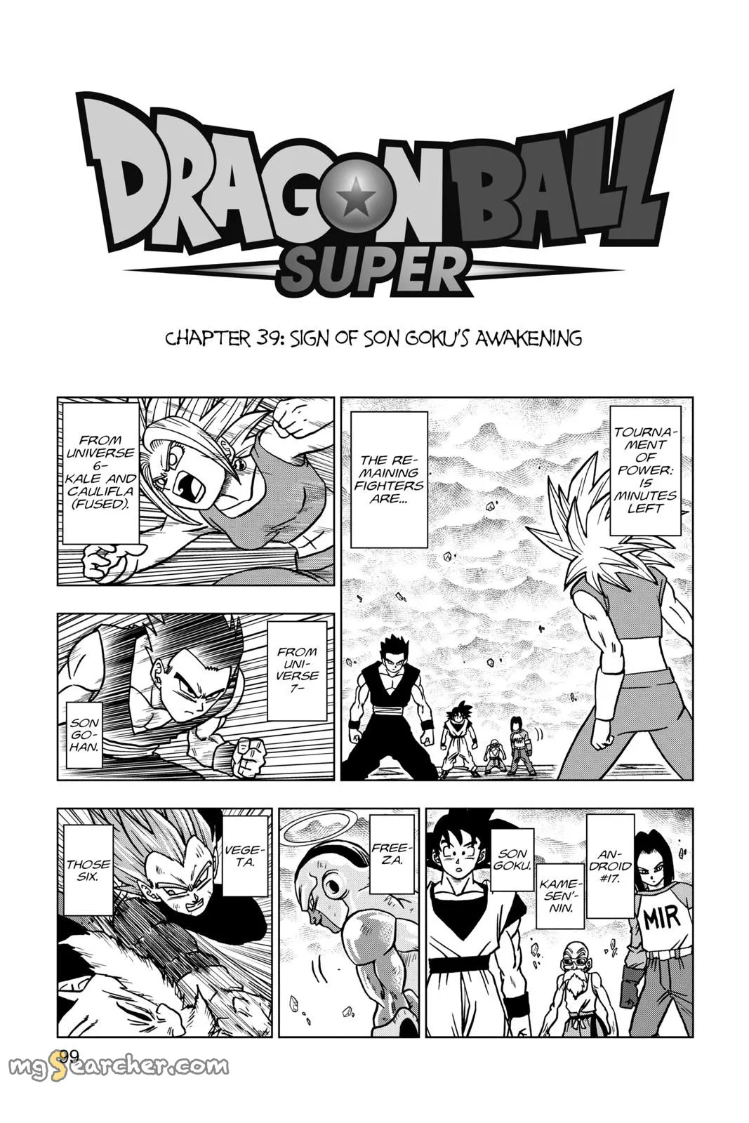 Read Dragon Ball Super EN Manga Online