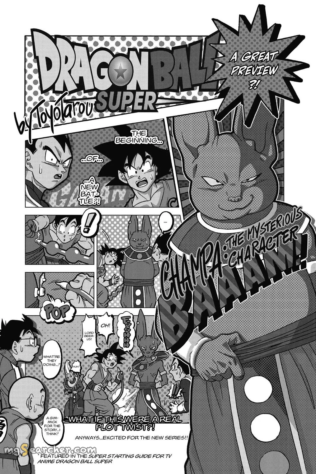 Read Dragon Ball Super EN Manga Online