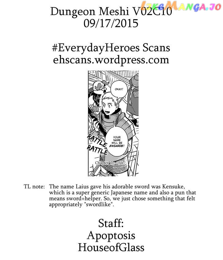 Read Dungeon Meshi EN Manga Online