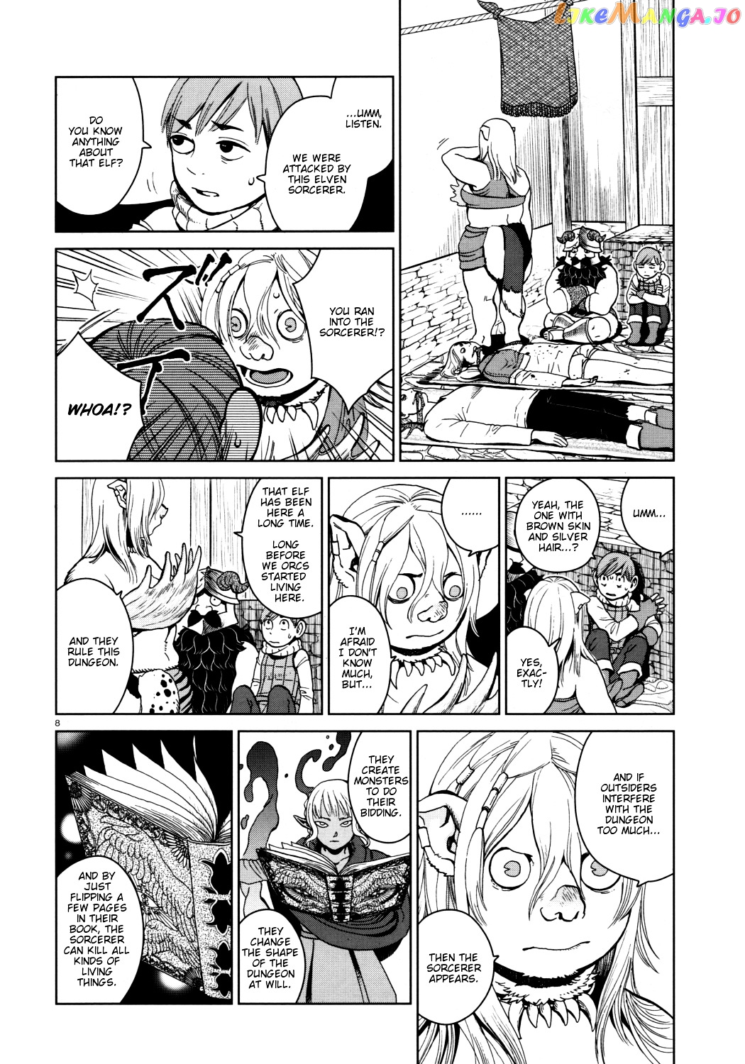 Read Dungeon Meshi EN Manga Online