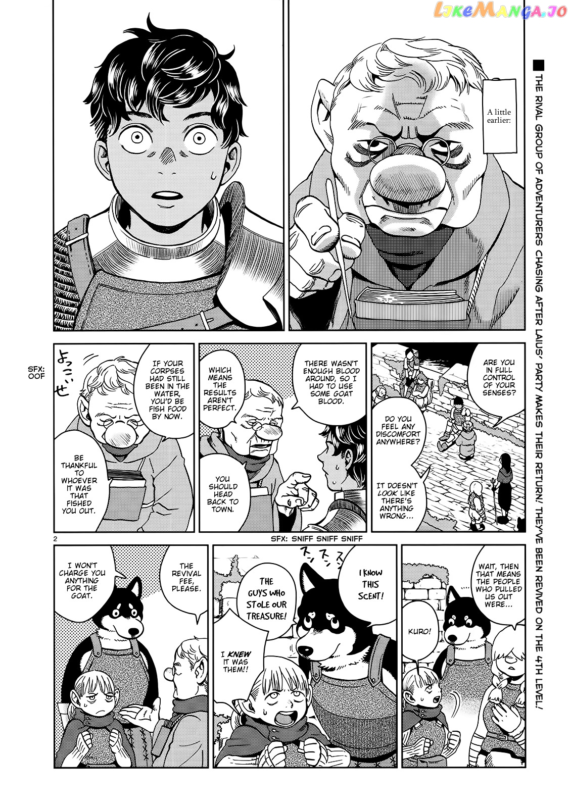 Read Dungeon Meshi EN Manga Online