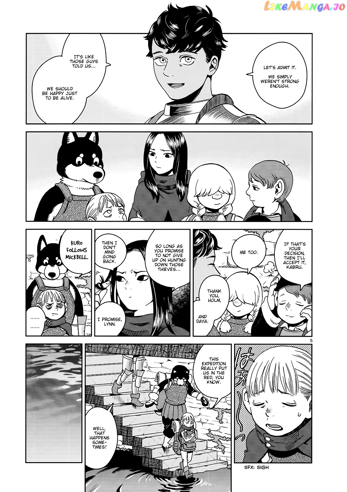 Read Dungeon Meshi EN Manga Online