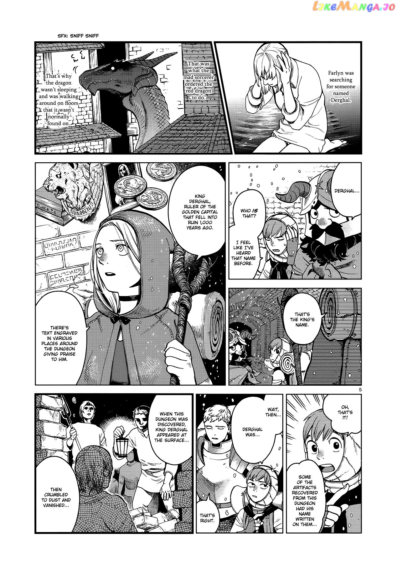 Read Dungeon Meshi EN Manga Online