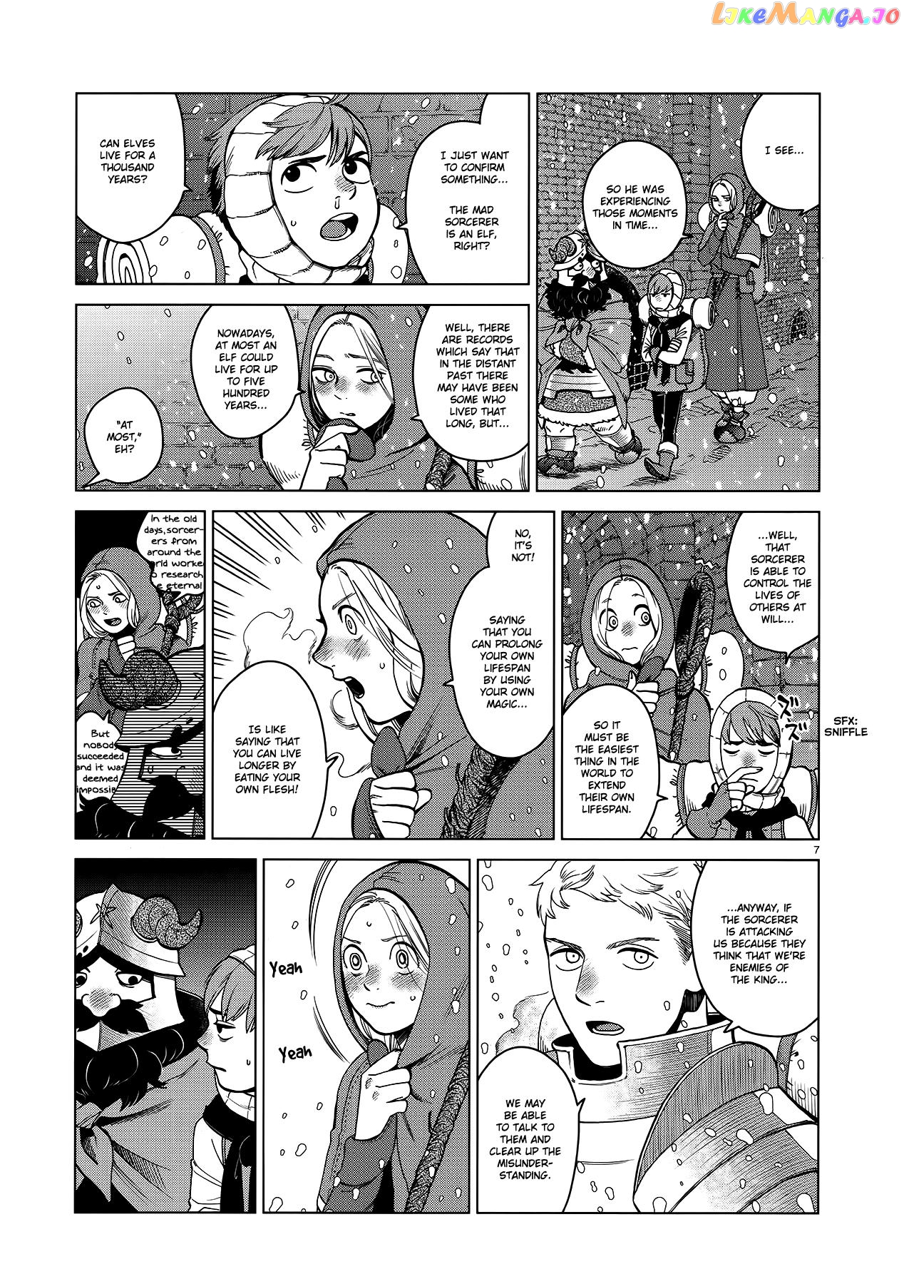 Read Dungeon Meshi EN Manga Online