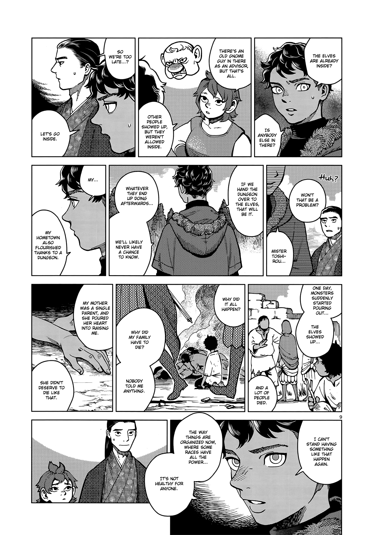 Read Dungeon Meshi EN Manga Online