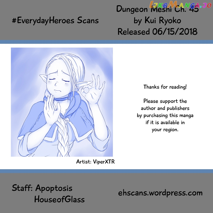 Read Dungeon Meshi EN Manga Online