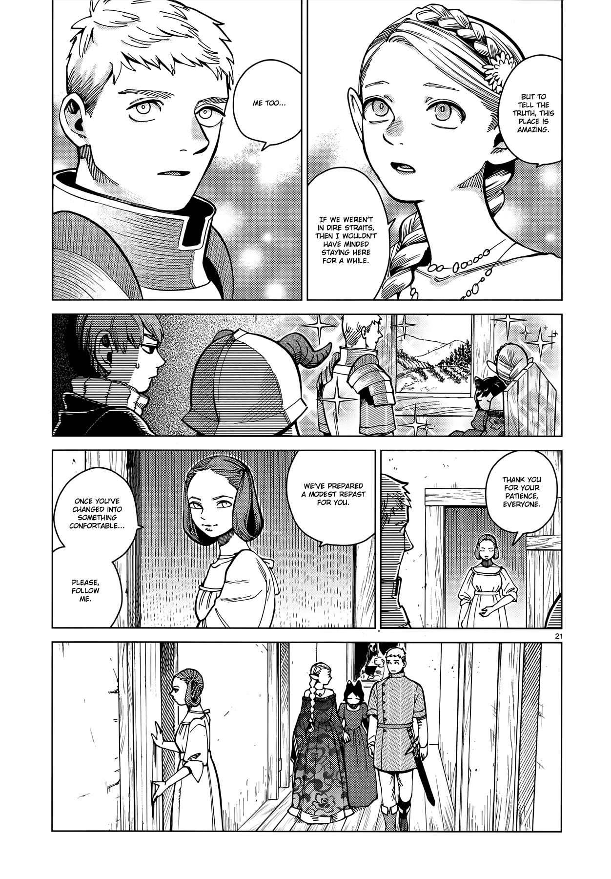 Read Dungeon Meshi EN Manga Online