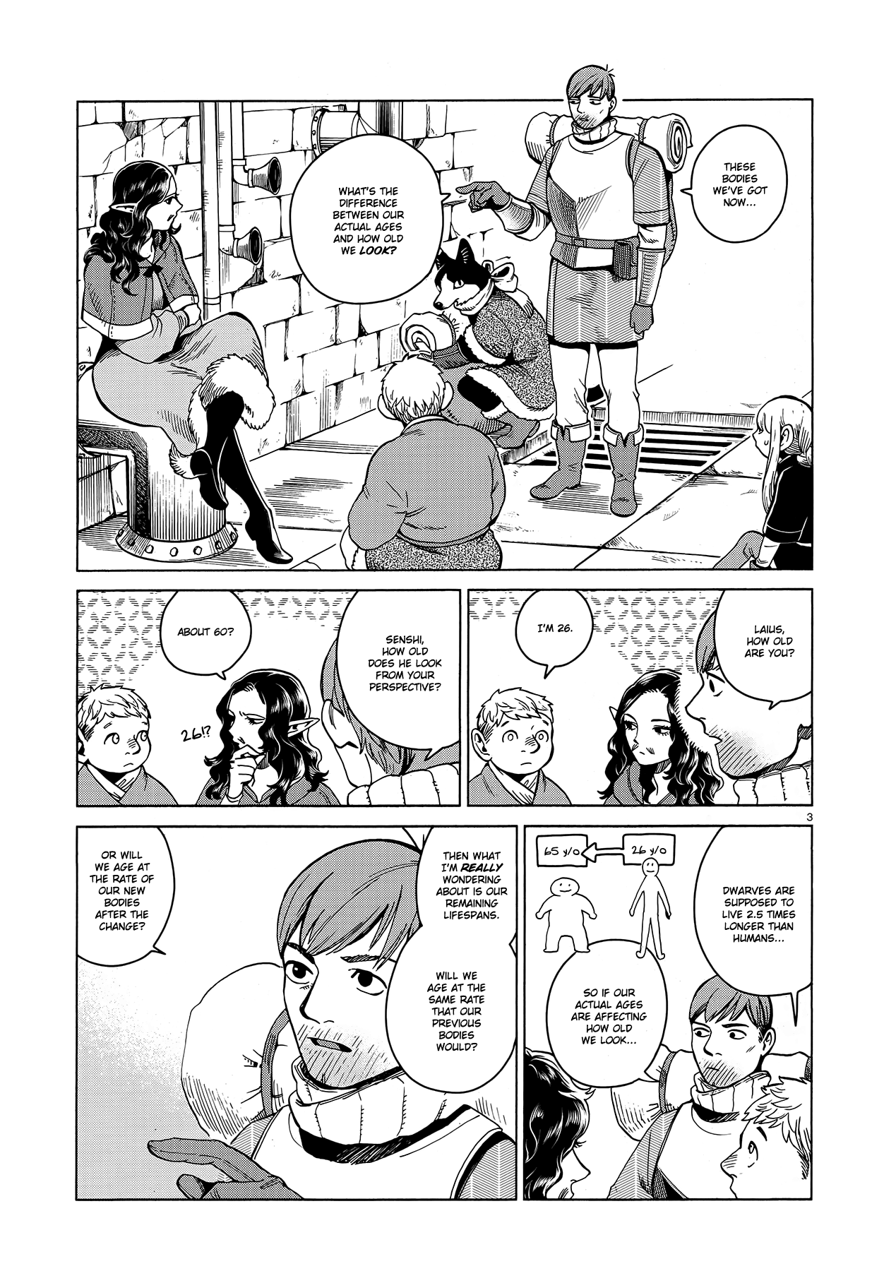 Read Dungeon Meshi EN Manga Online