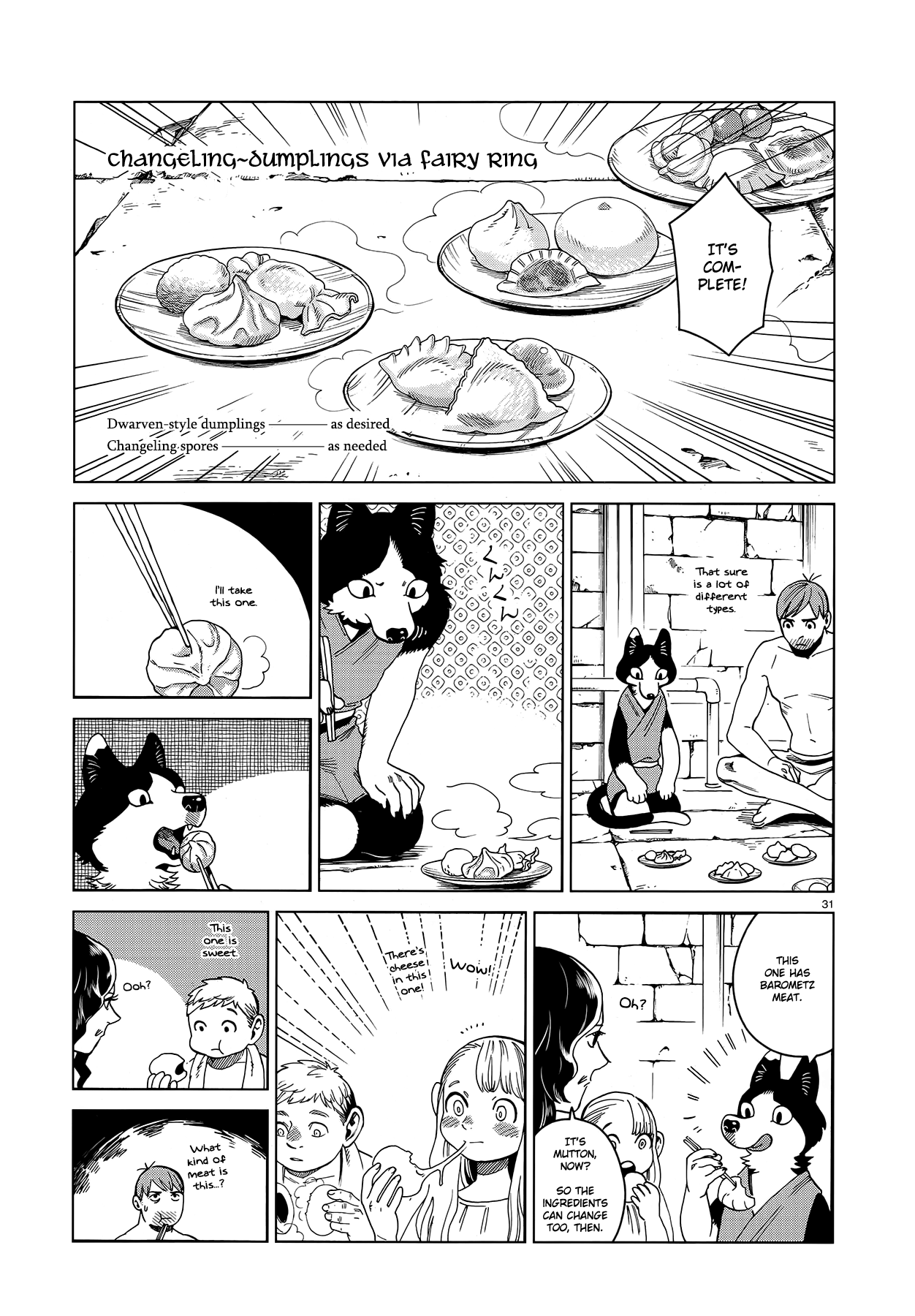 Read Dungeon Meshi EN Manga Online