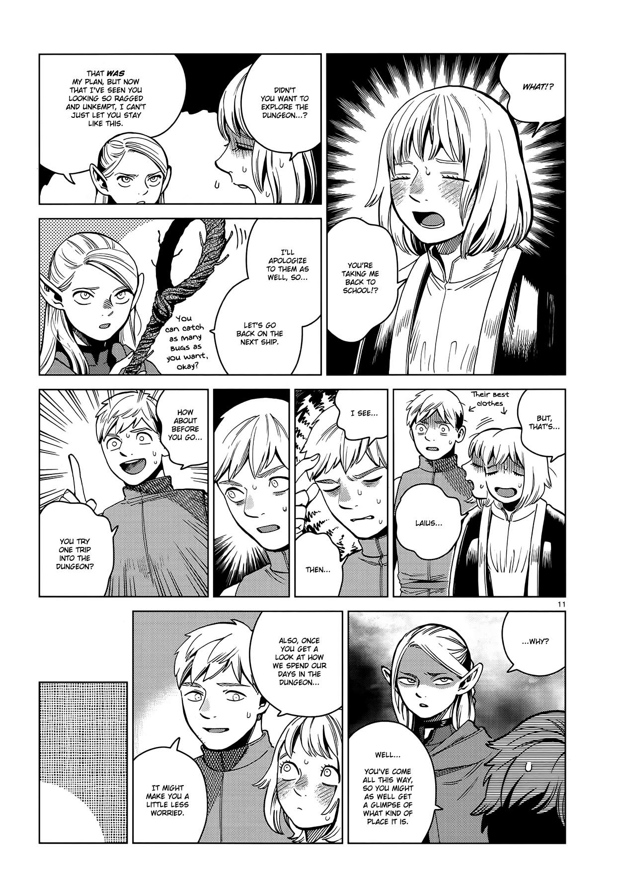 Read Dungeon Meshi EN Manga Online