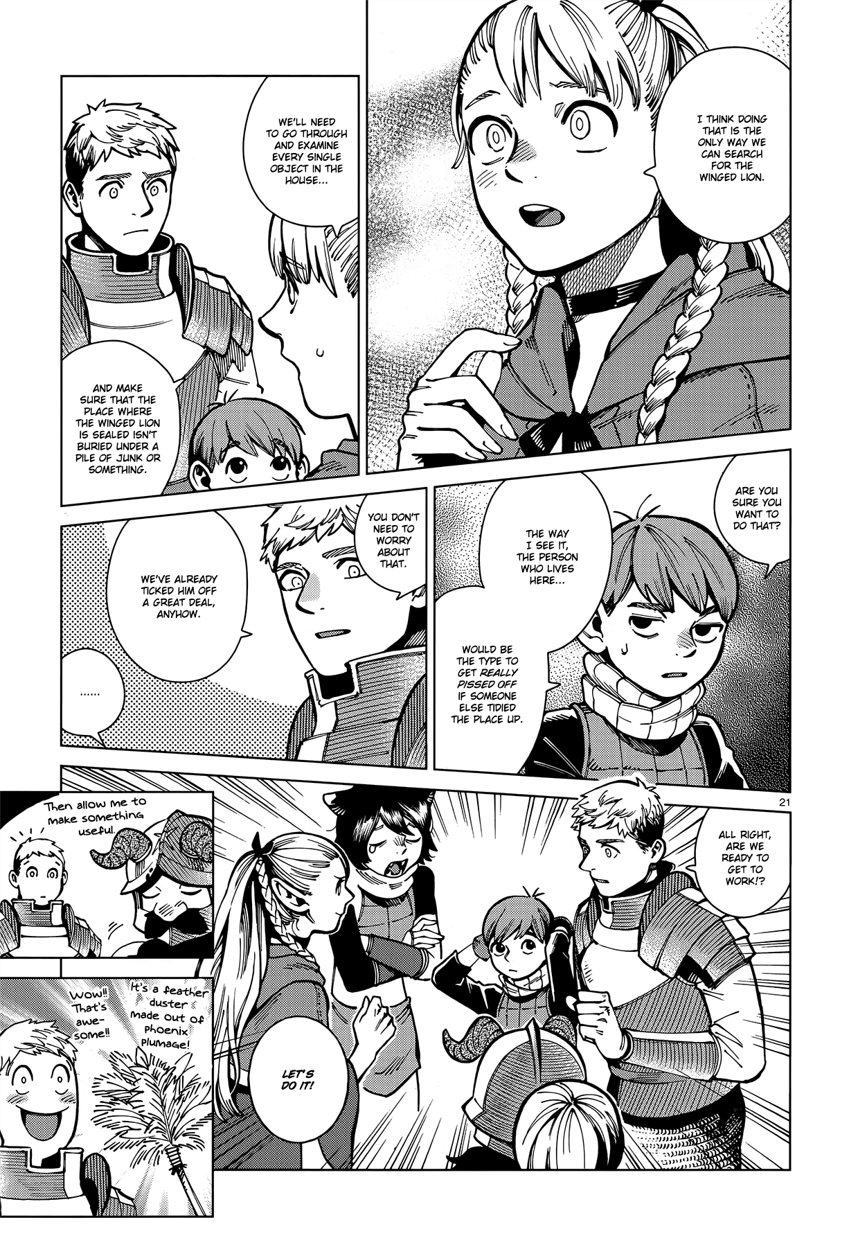 Read Dungeon Meshi EN Manga Online