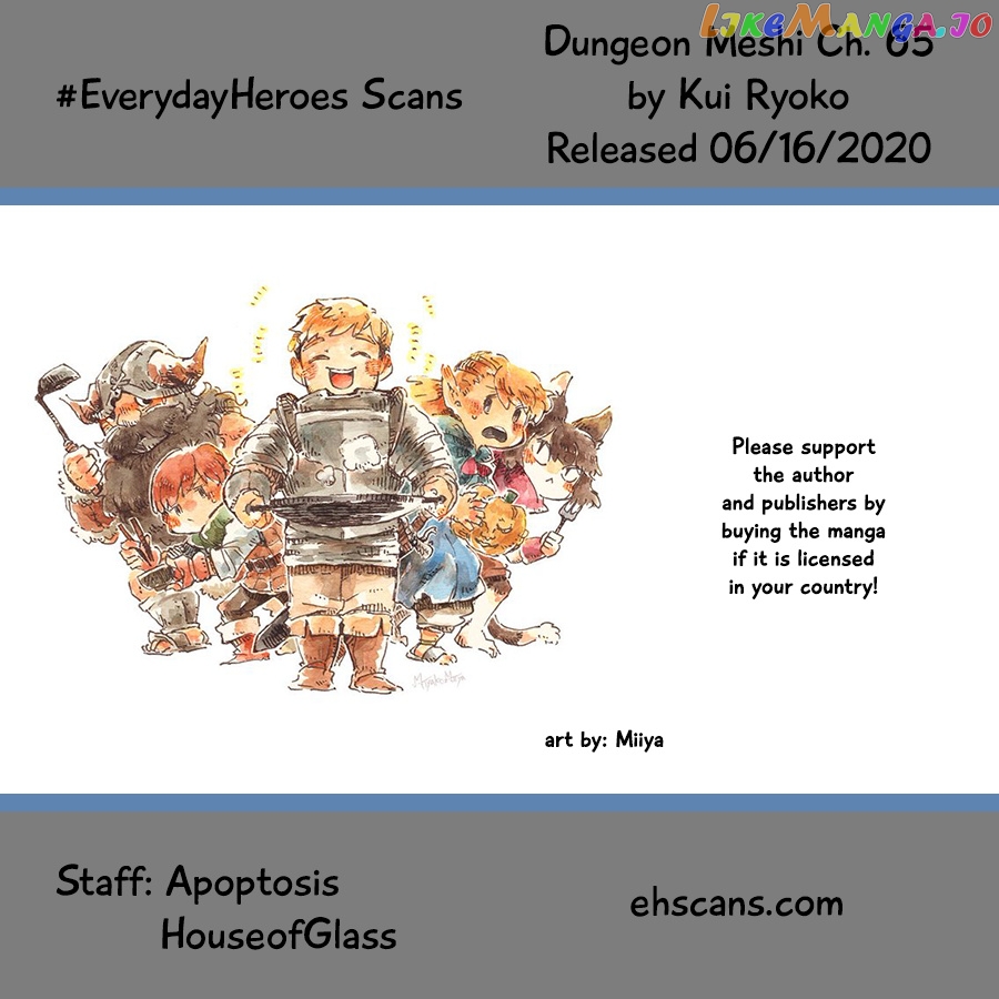 Read Dungeon Meshi EN Manga Online