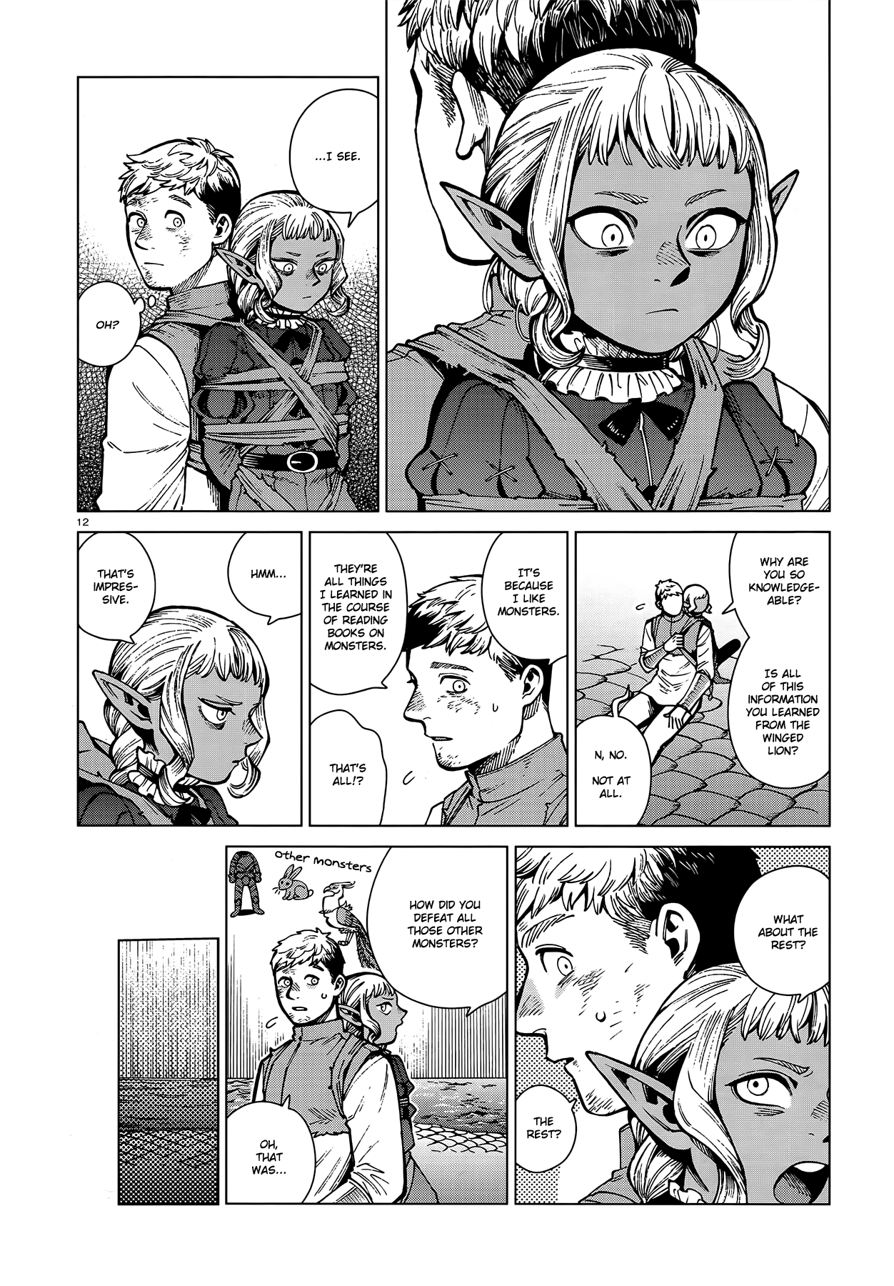Read Dungeon Meshi EN Manga Online