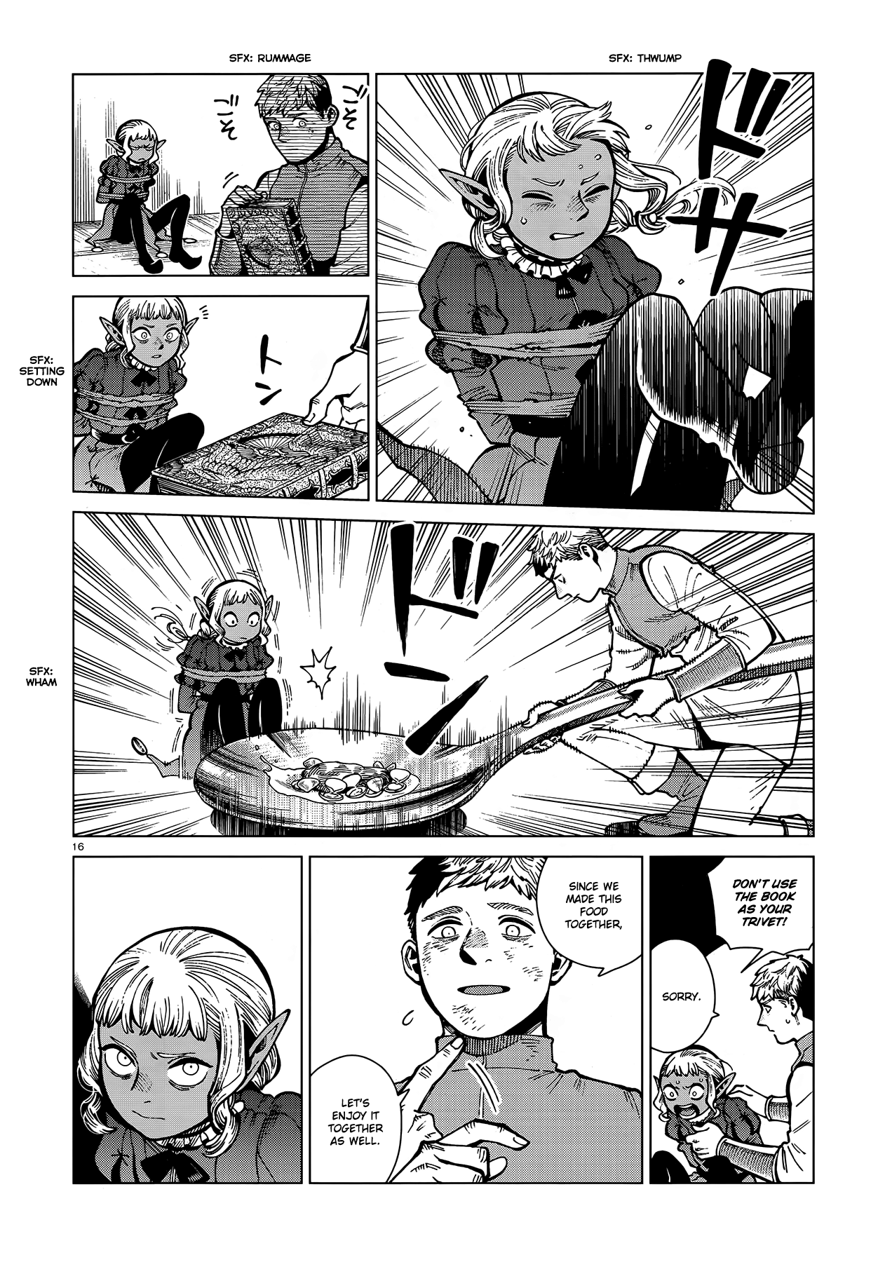 Read Dungeon Meshi EN Manga Online