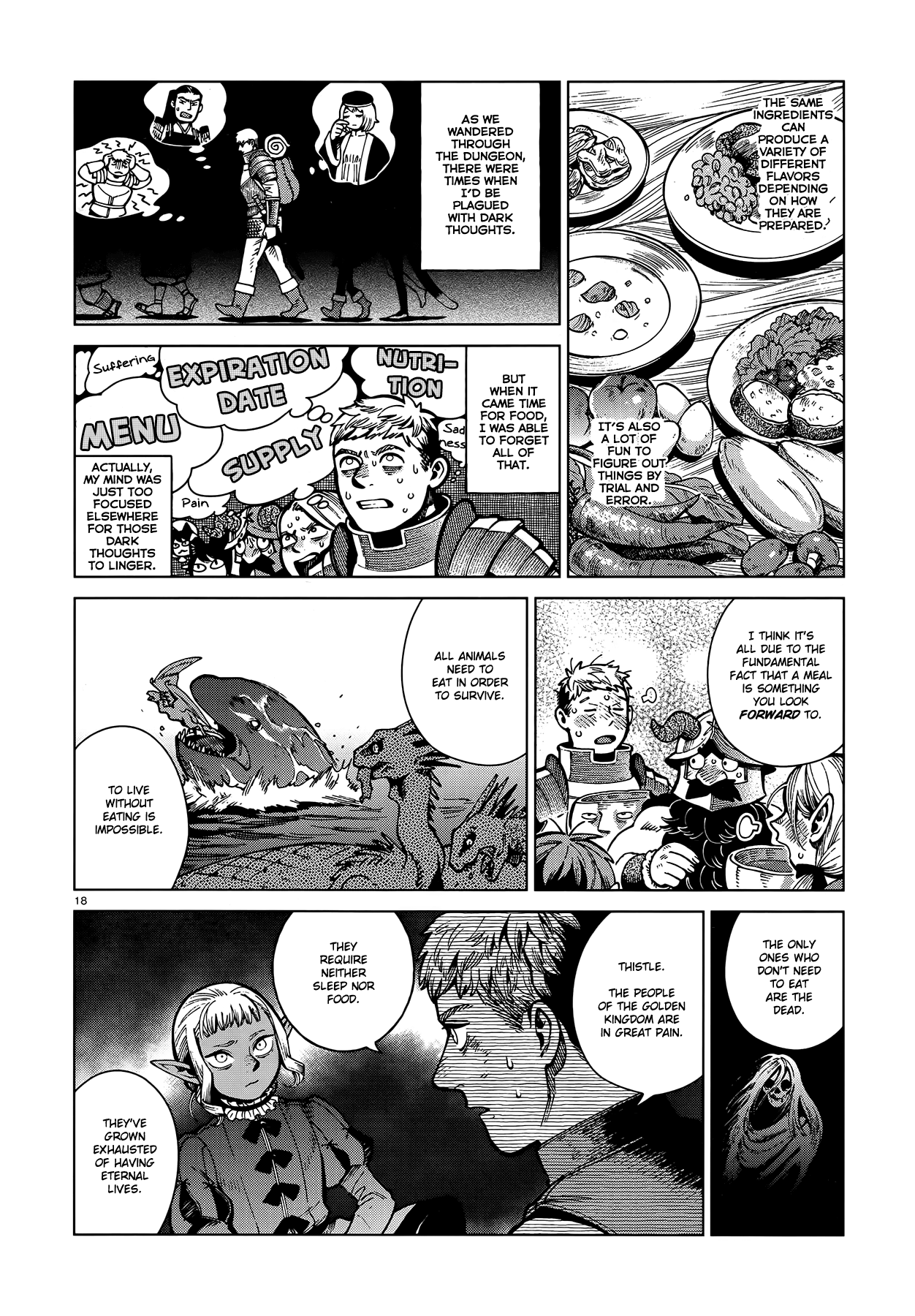 Read Dungeon Meshi EN Manga Online