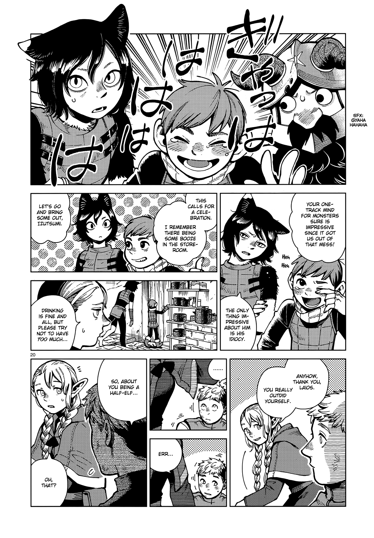 Read Dungeon Meshi EN Manga Online