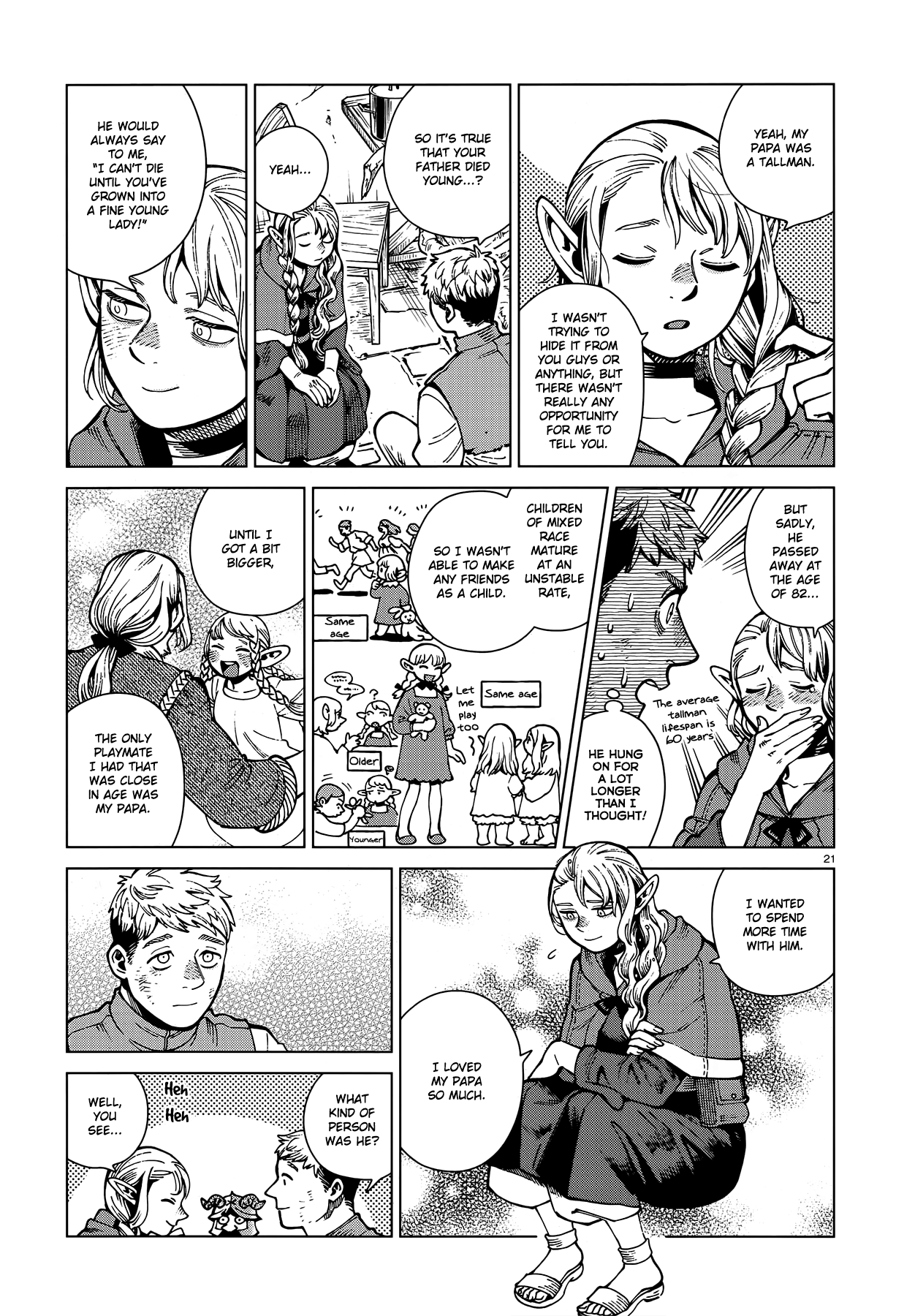 Read Dungeon Meshi EN Manga Online