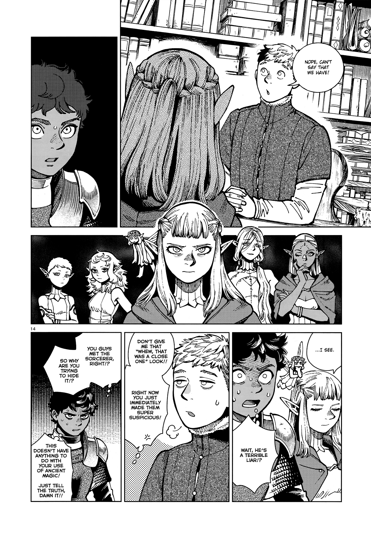 Read Dungeon Meshi EN Manga Online