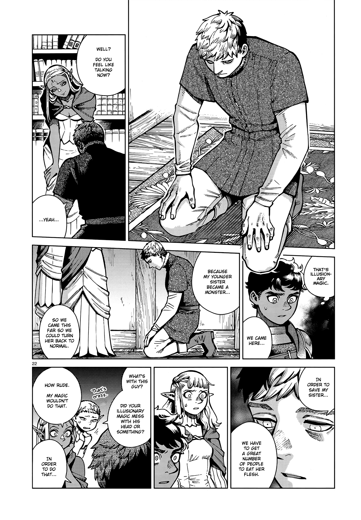 Read Dungeon Meshi EN Manga Online