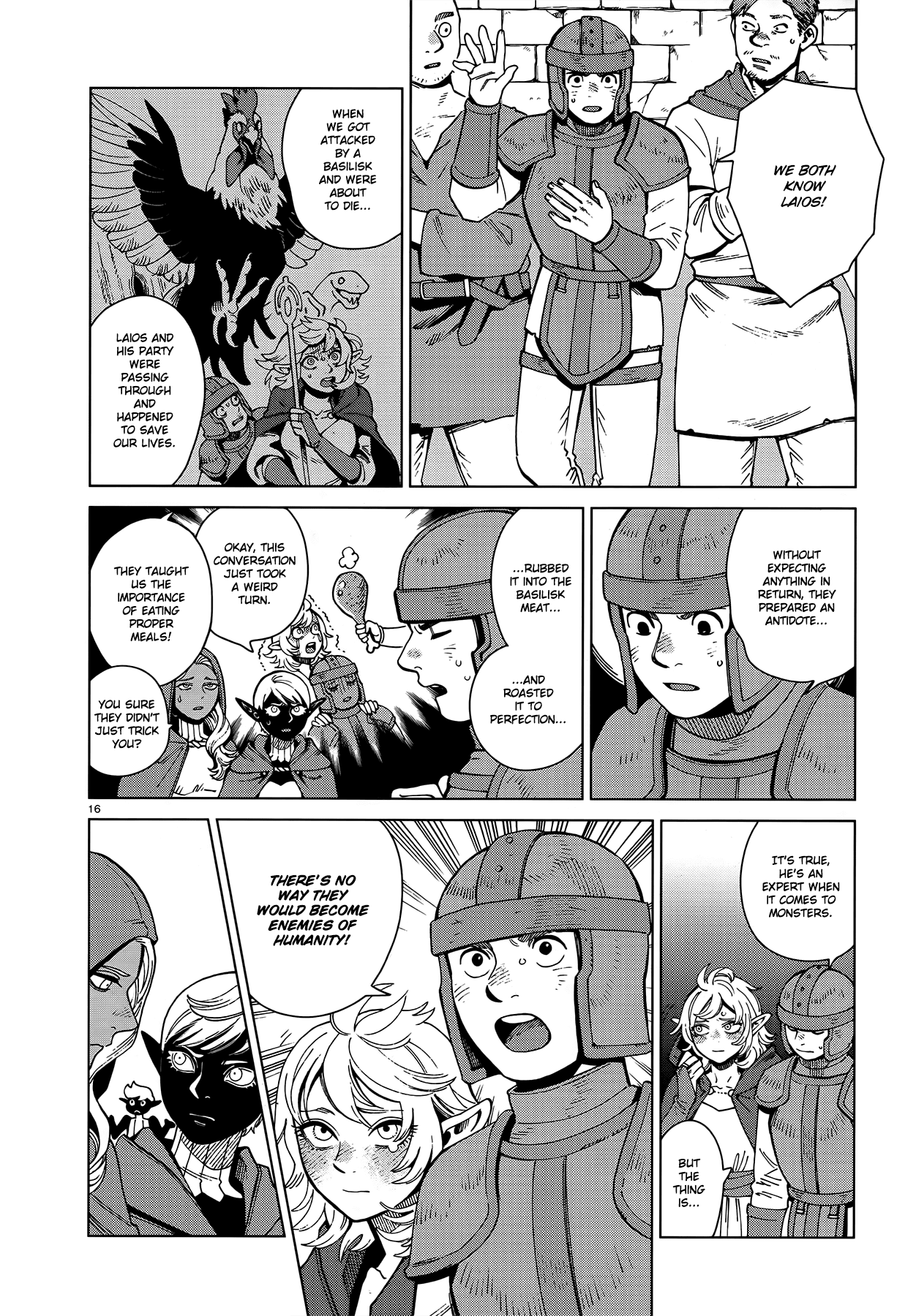 Read Dungeon Meshi EN Manga Online