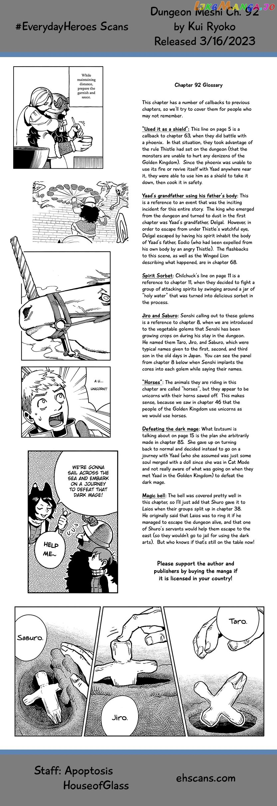 Read Dungeon Meshi EN Manga Online