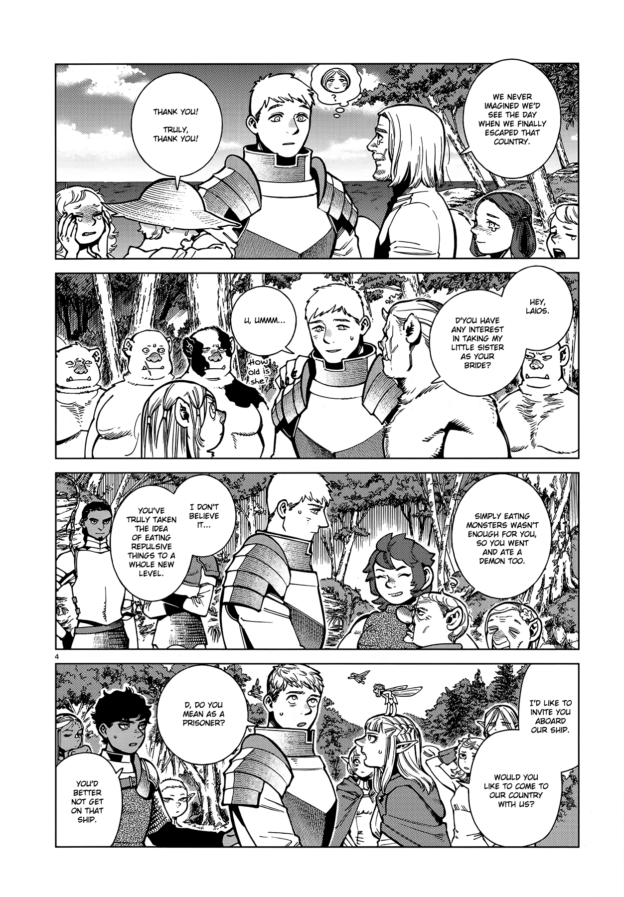 Read Dungeon Meshi EN Manga Online
