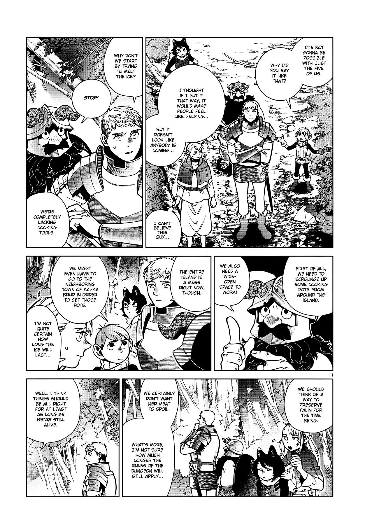 Read Dungeon Meshi EN Manga Online