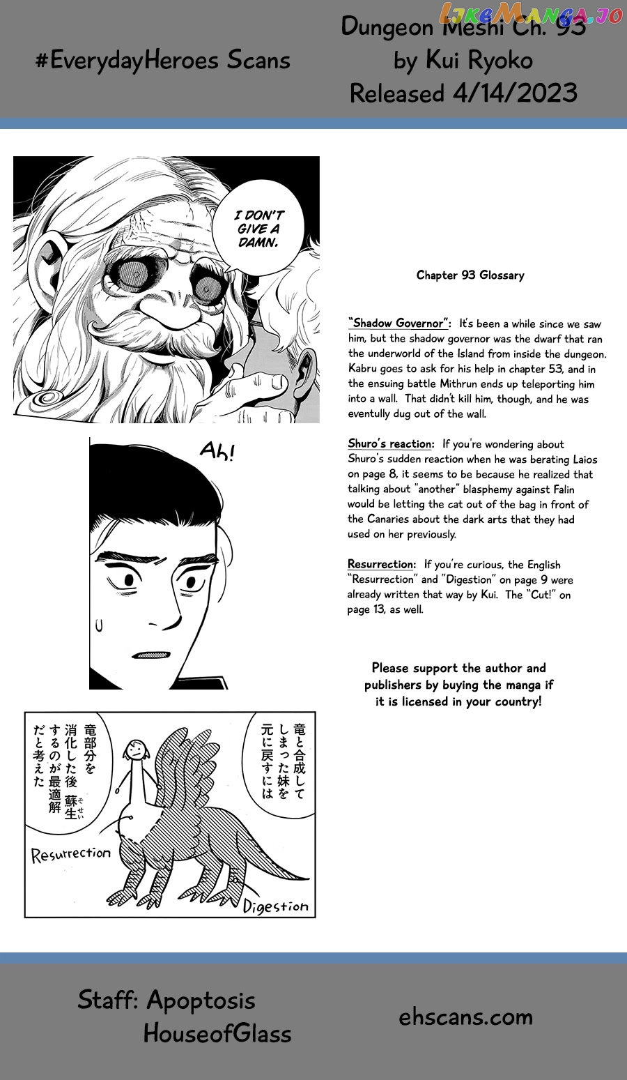 Read Dungeon Meshi EN Manga Online