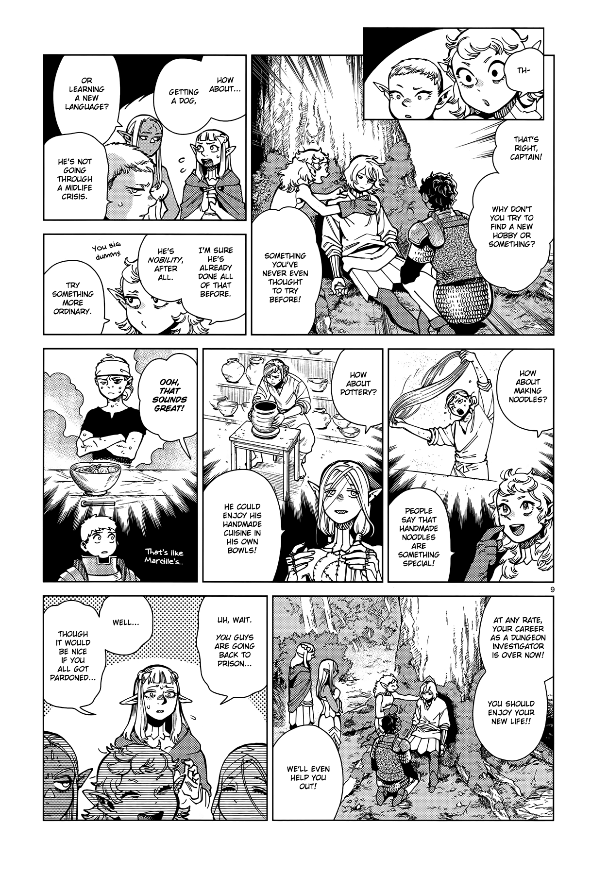 Read Dungeon Meshi EN Manga Online