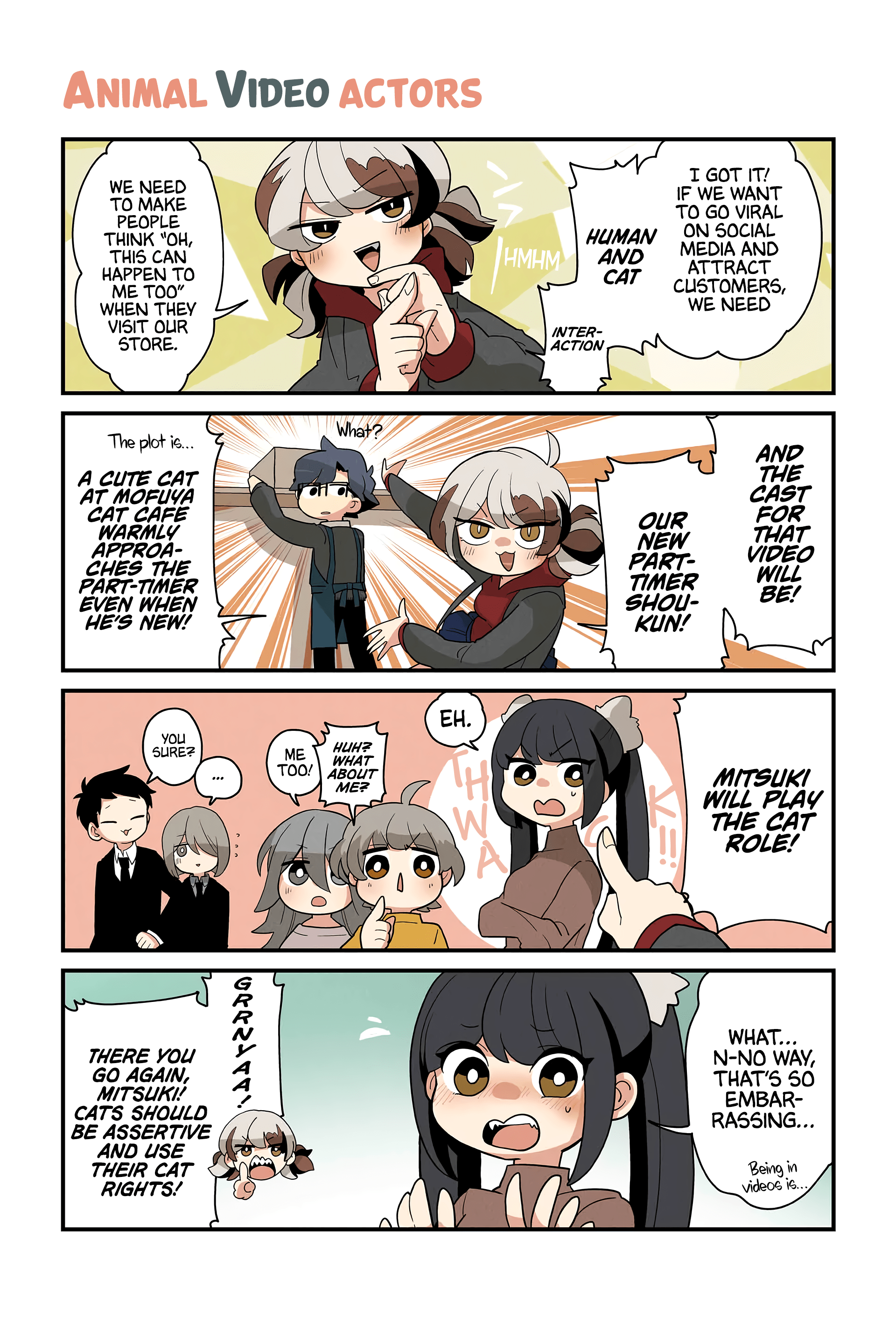 Read Even a Cat's Paw Can Be Useful EN Manga Online
