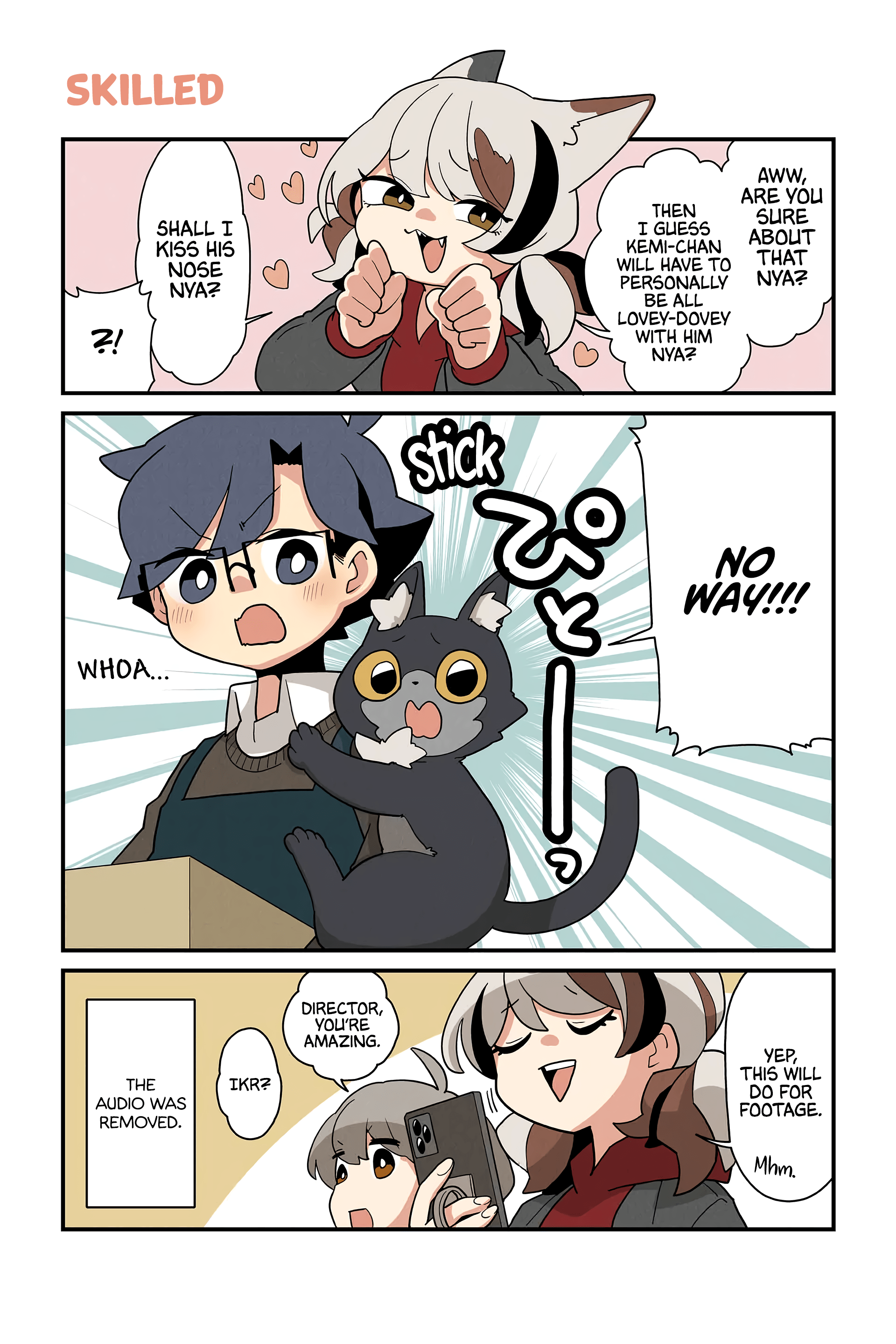 Read Even a Cat's Paw Can Be Useful EN Manga Online
