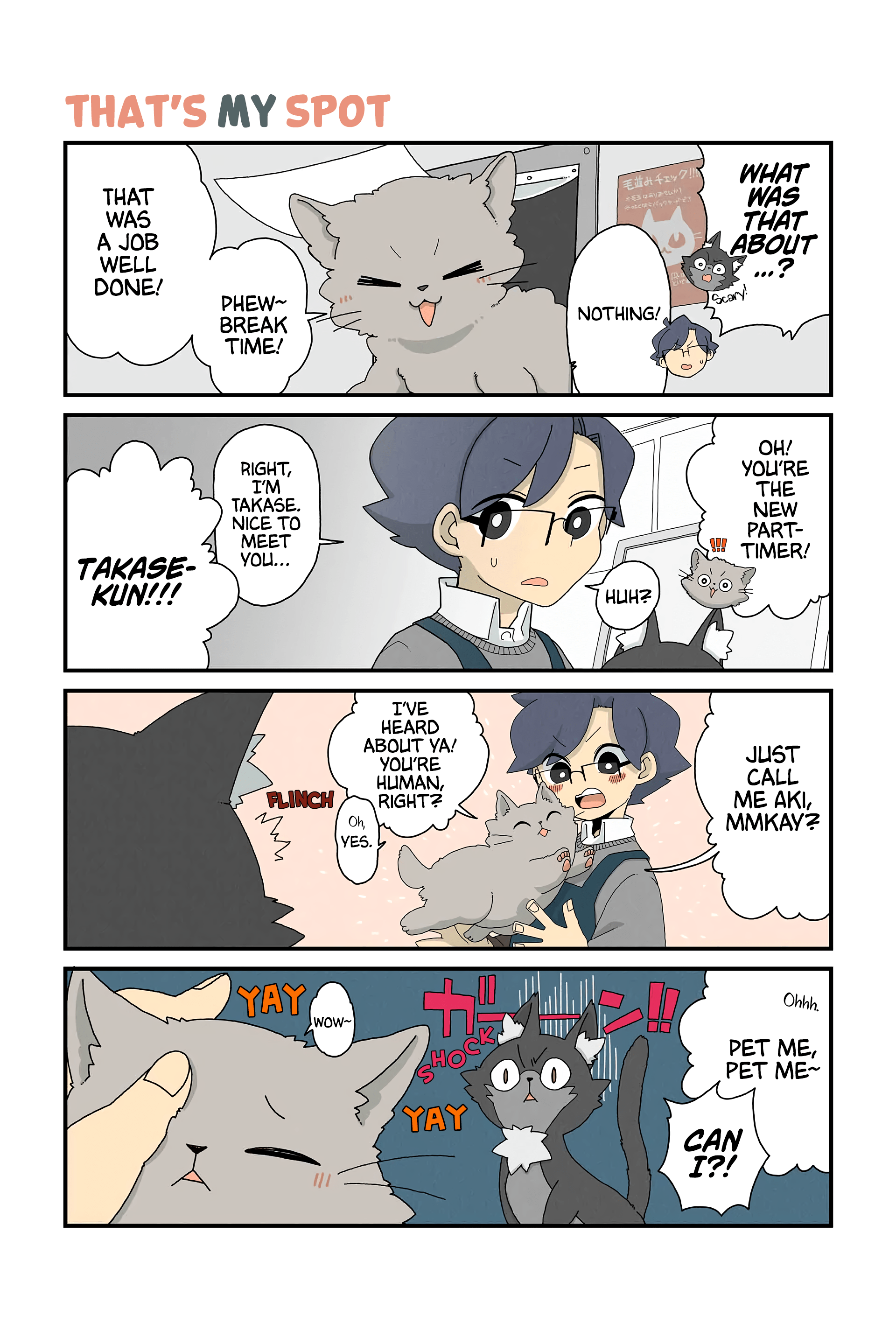 Read Even a Cat's Paw Can Be Useful EN Manga Online