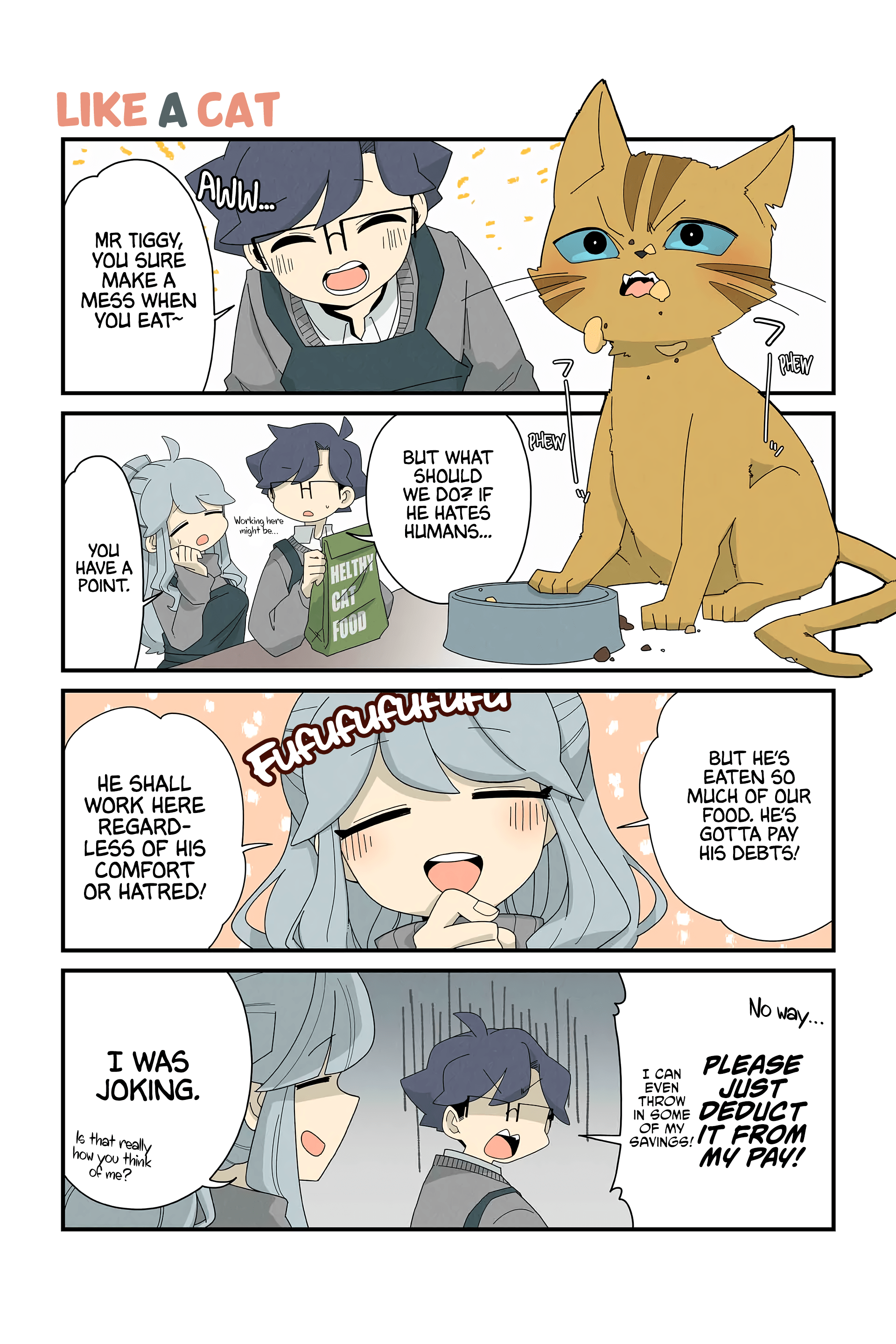 Read Even a Cat's Paw Can Be Useful EN Manga Online