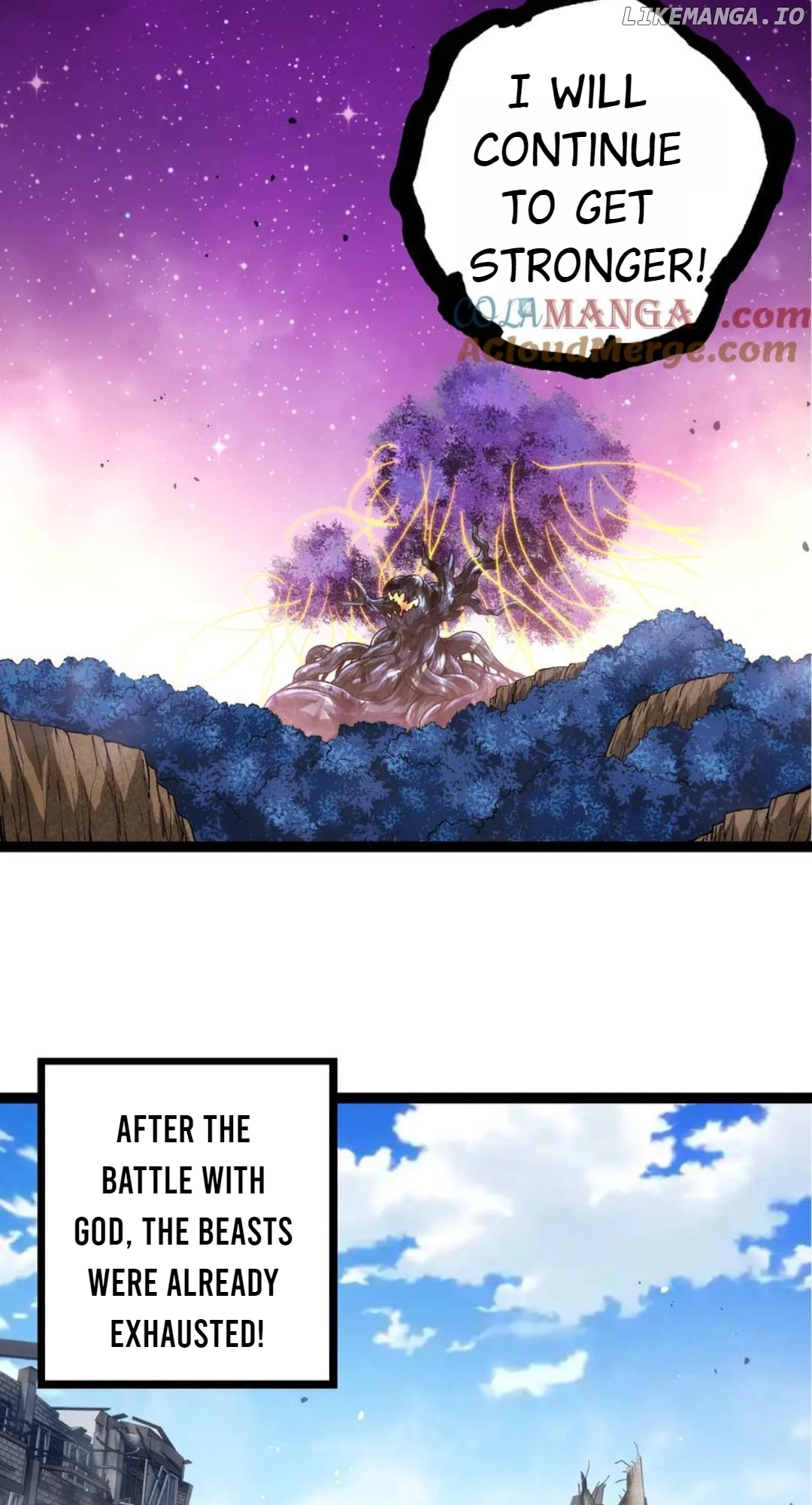 Read Evolution Begins With A Big Tree EN Manga Online