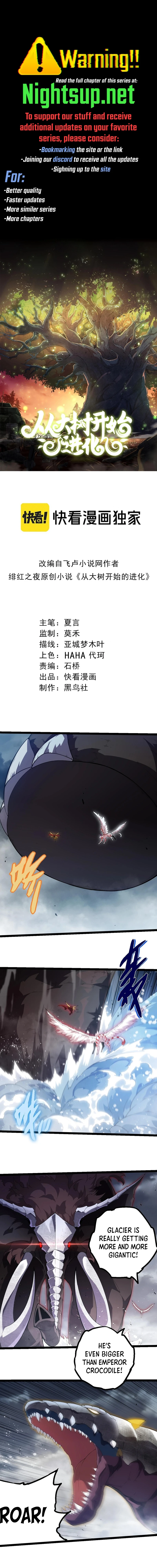 Read Evolution Begins With A Big Tree EN Manga Online