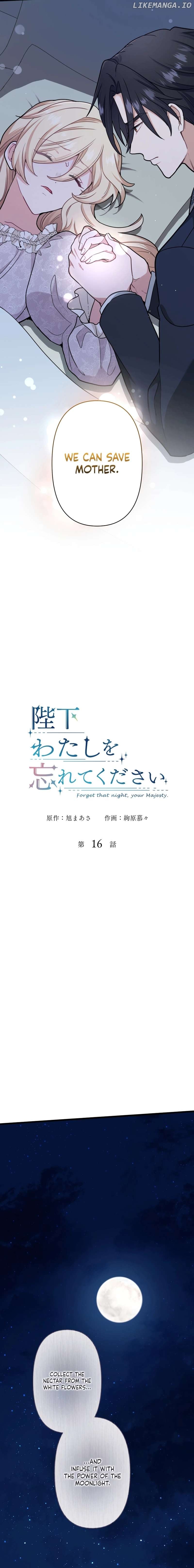 Read Forget That Night, Your Majesty EN Manga Online