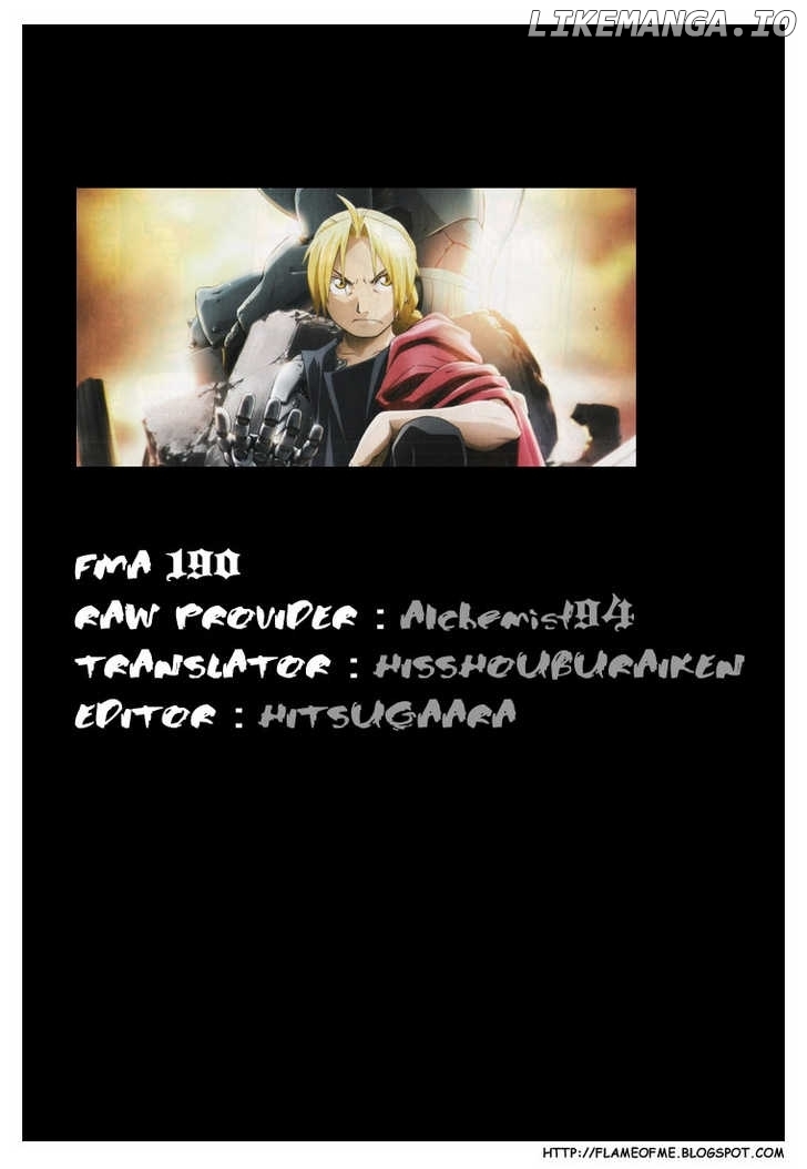 Read Fullmetal Alchemist EN Manga Online