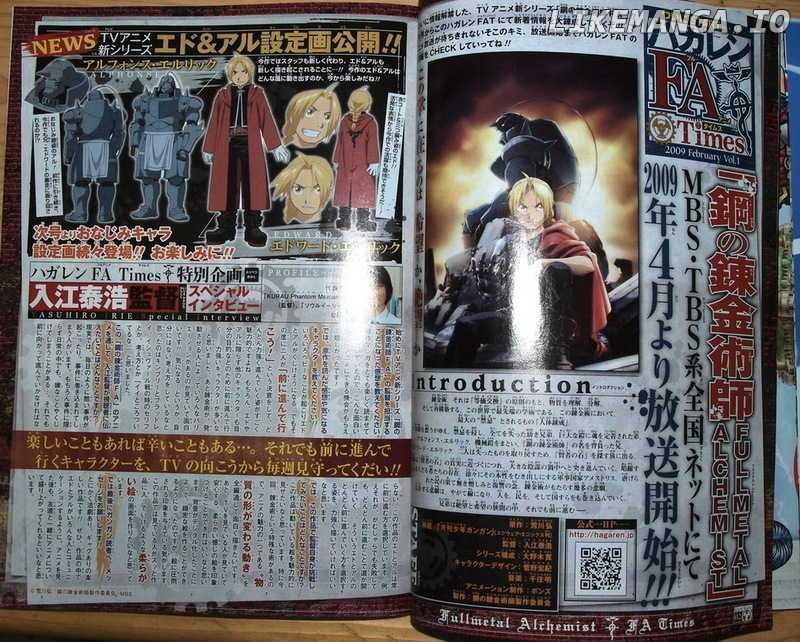Read Fullmetal Alchemist EN Manga Online