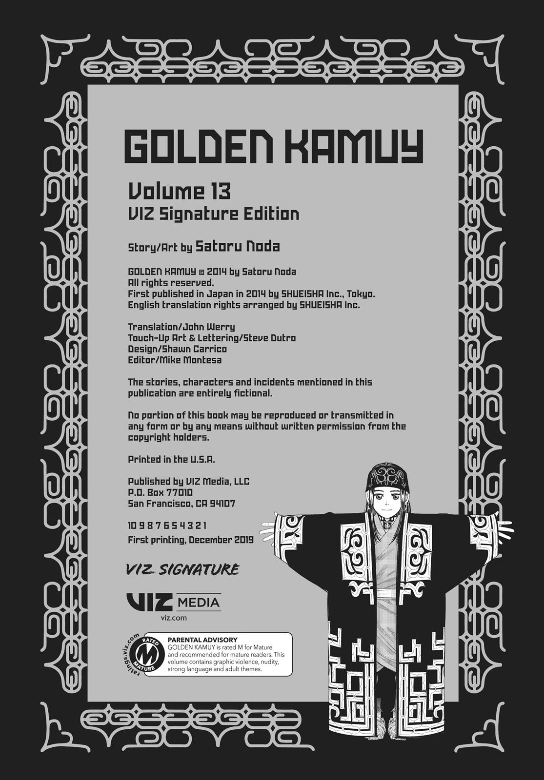 Read Golden Kamuy EN Manga Online