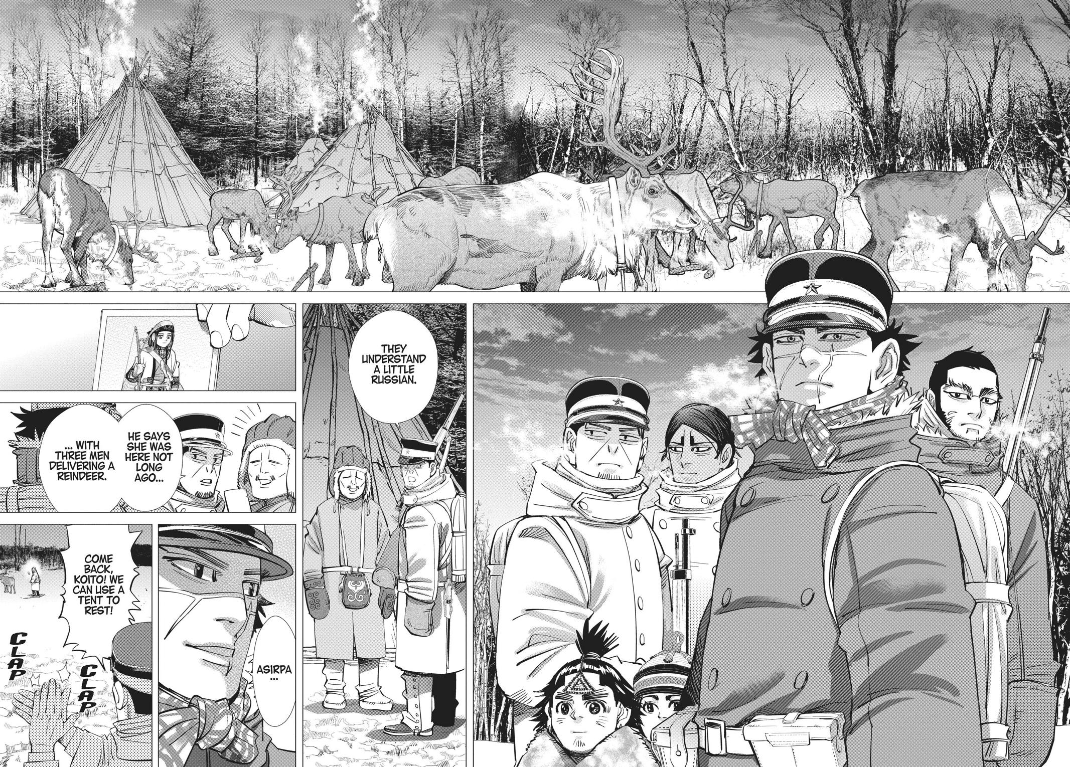 Read Golden Kamuy EN Manga Online