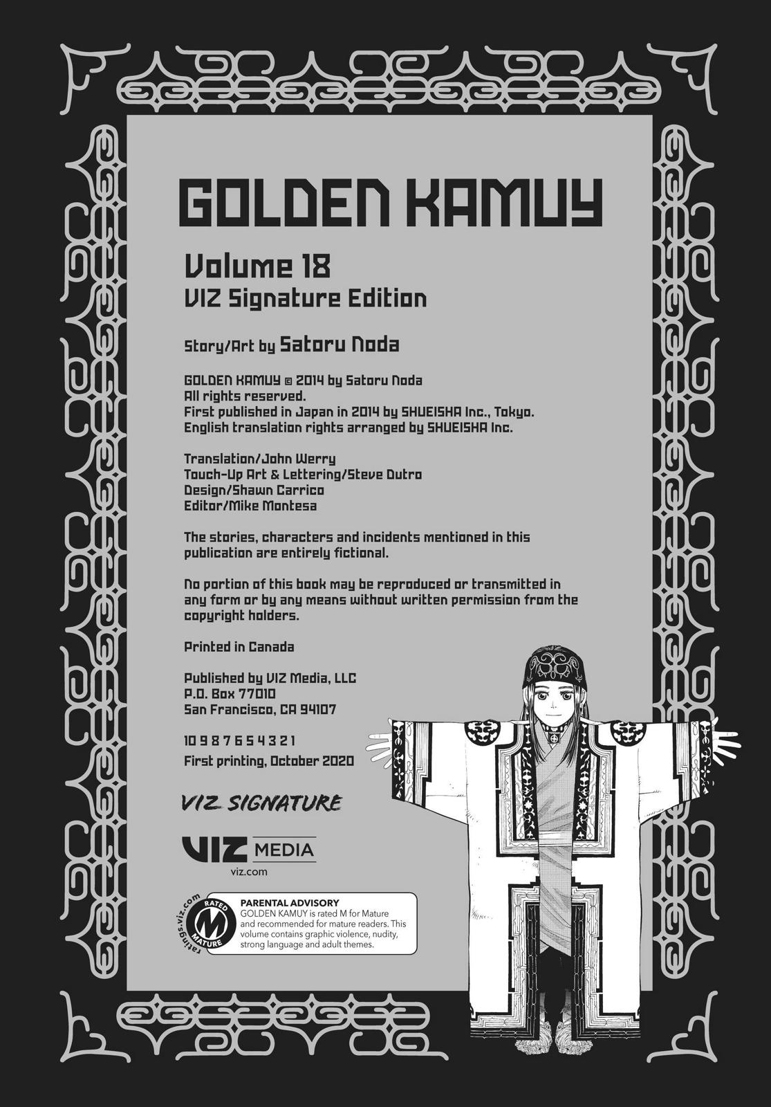 Read Golden Kamuy EN Manga Online