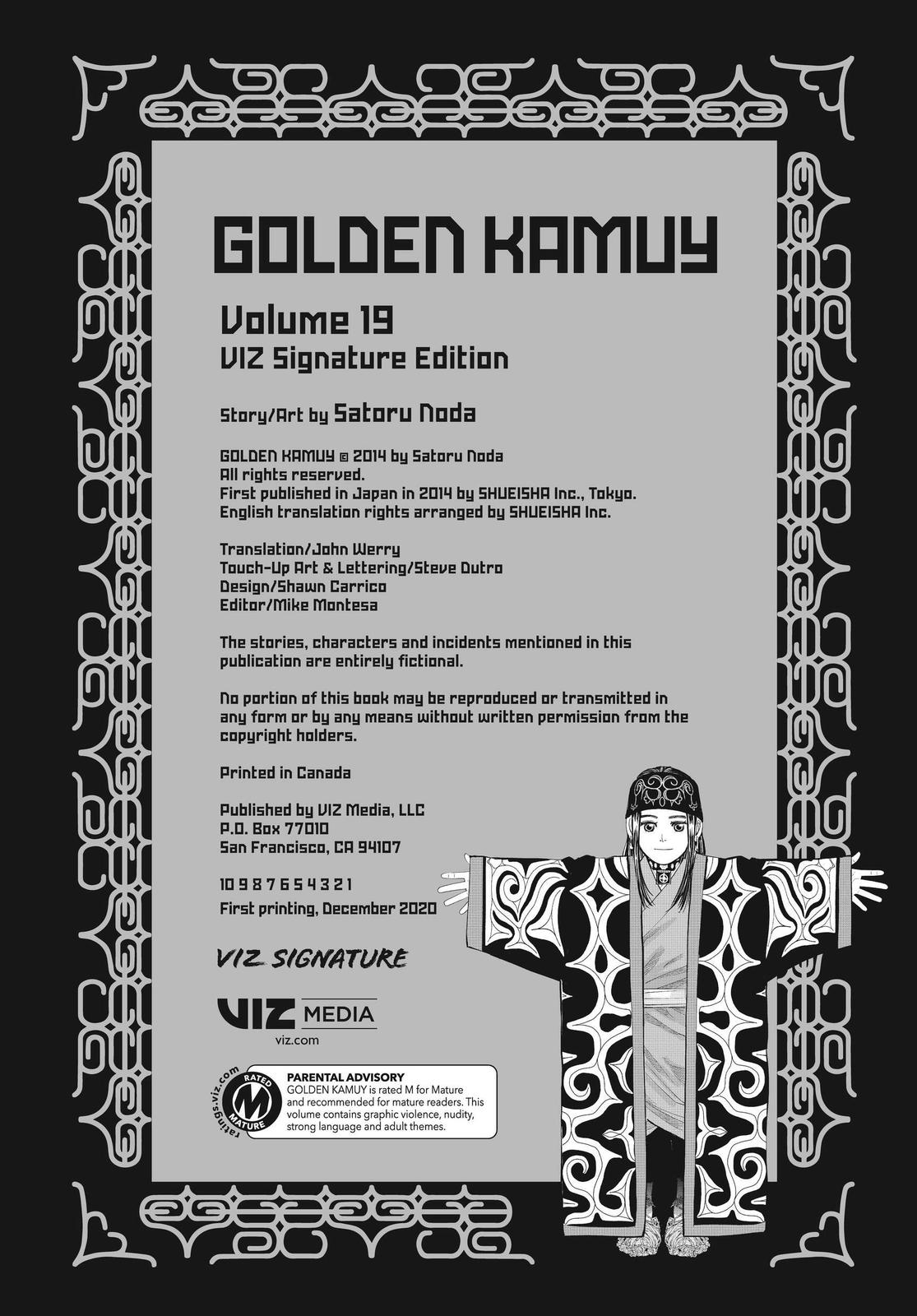 Read Golden Kamuy EN Manga Online