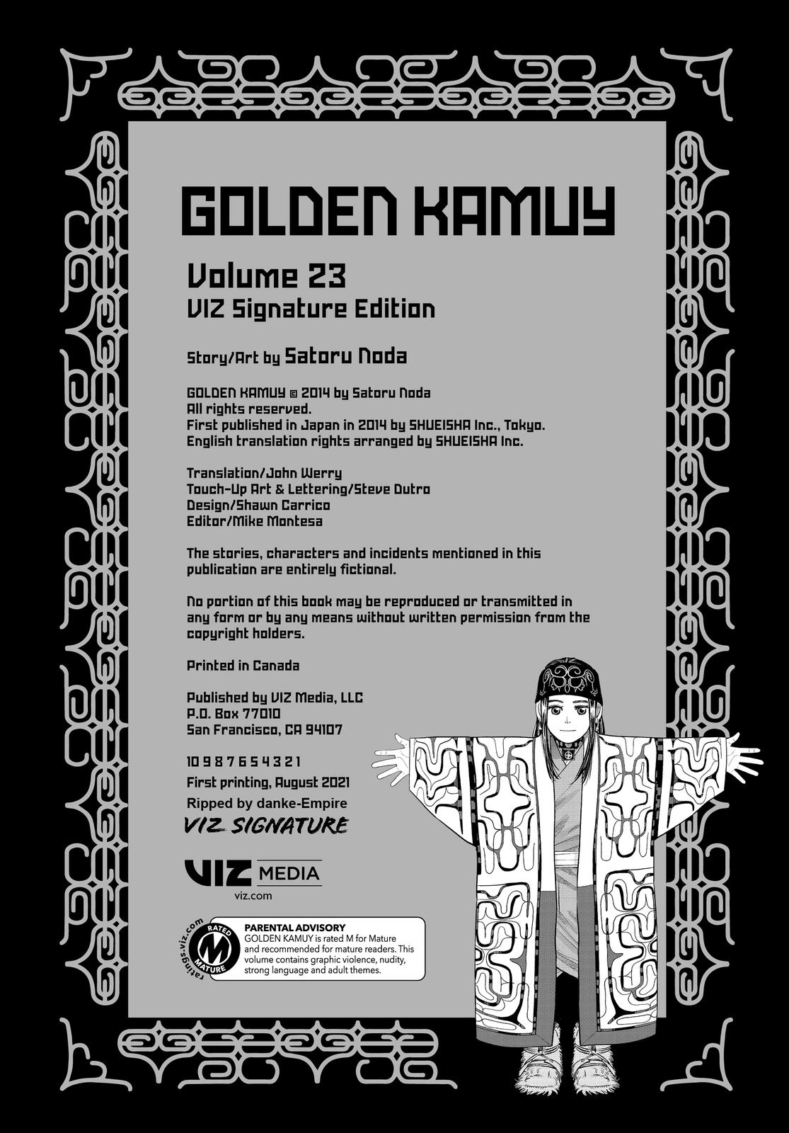 Read Golden Kamuy EN Manga Online