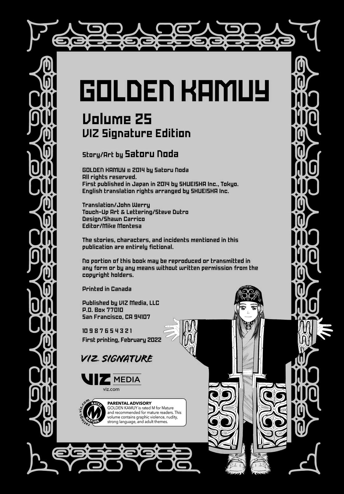 Read Golden Kamuy EN Manga Online