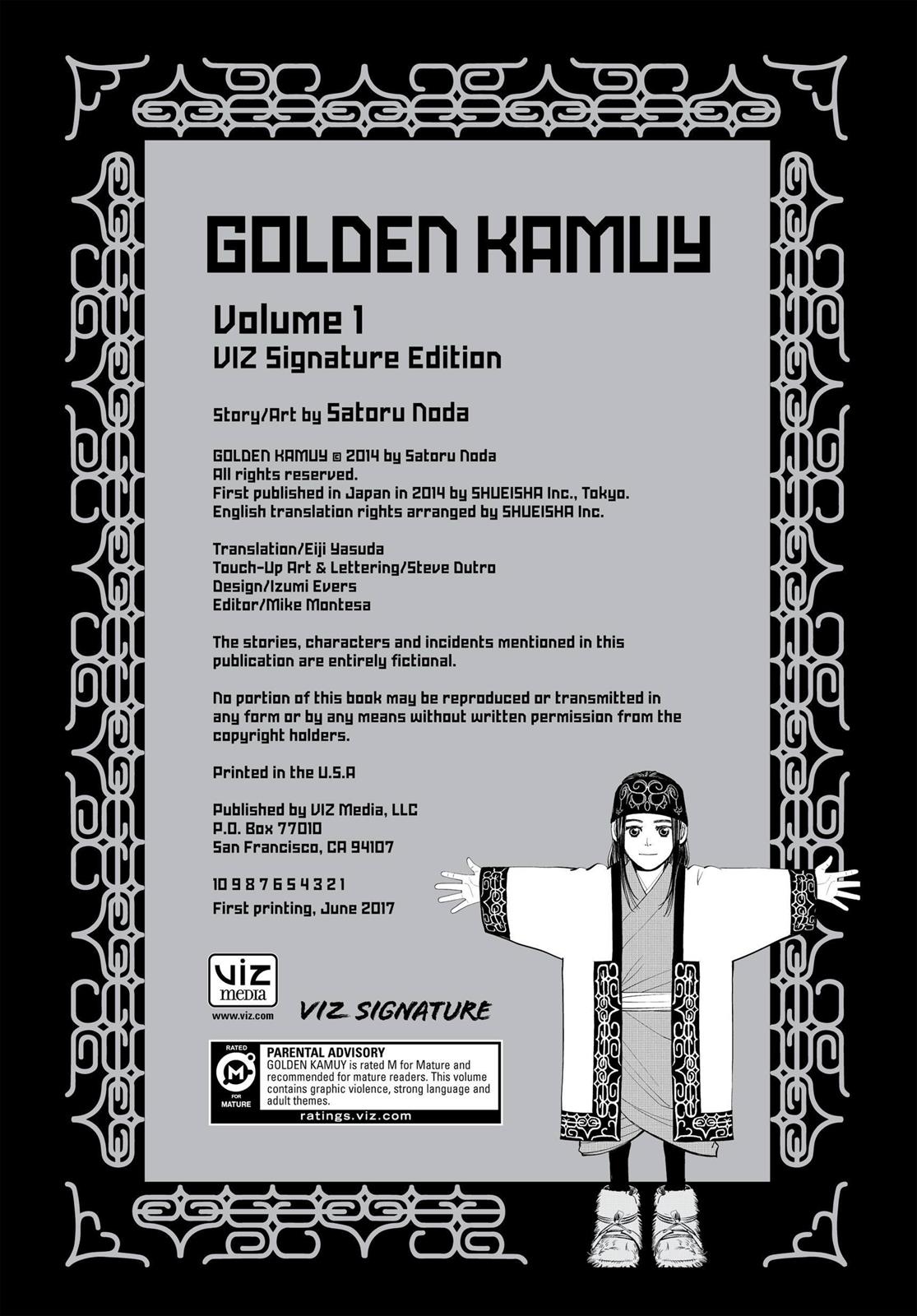 Read Golden Kamuy EN Manga Online