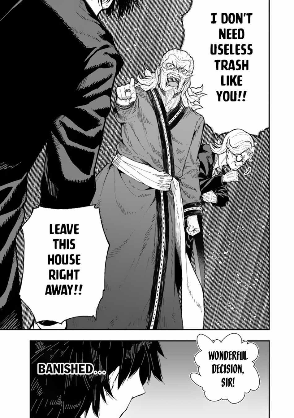 Read Gomi Ika da to Tsuihousareta Shounin, Jitsu wa Zensei Kensha desu EN Manga Online