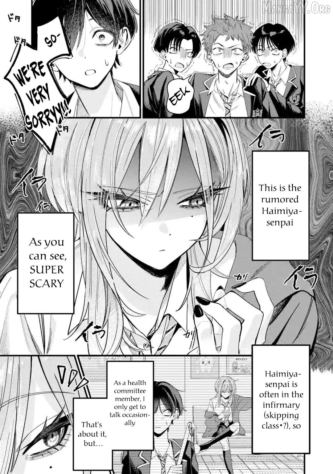 Read Haimiya-senpai wa Kowakute Kawaii Manga Online