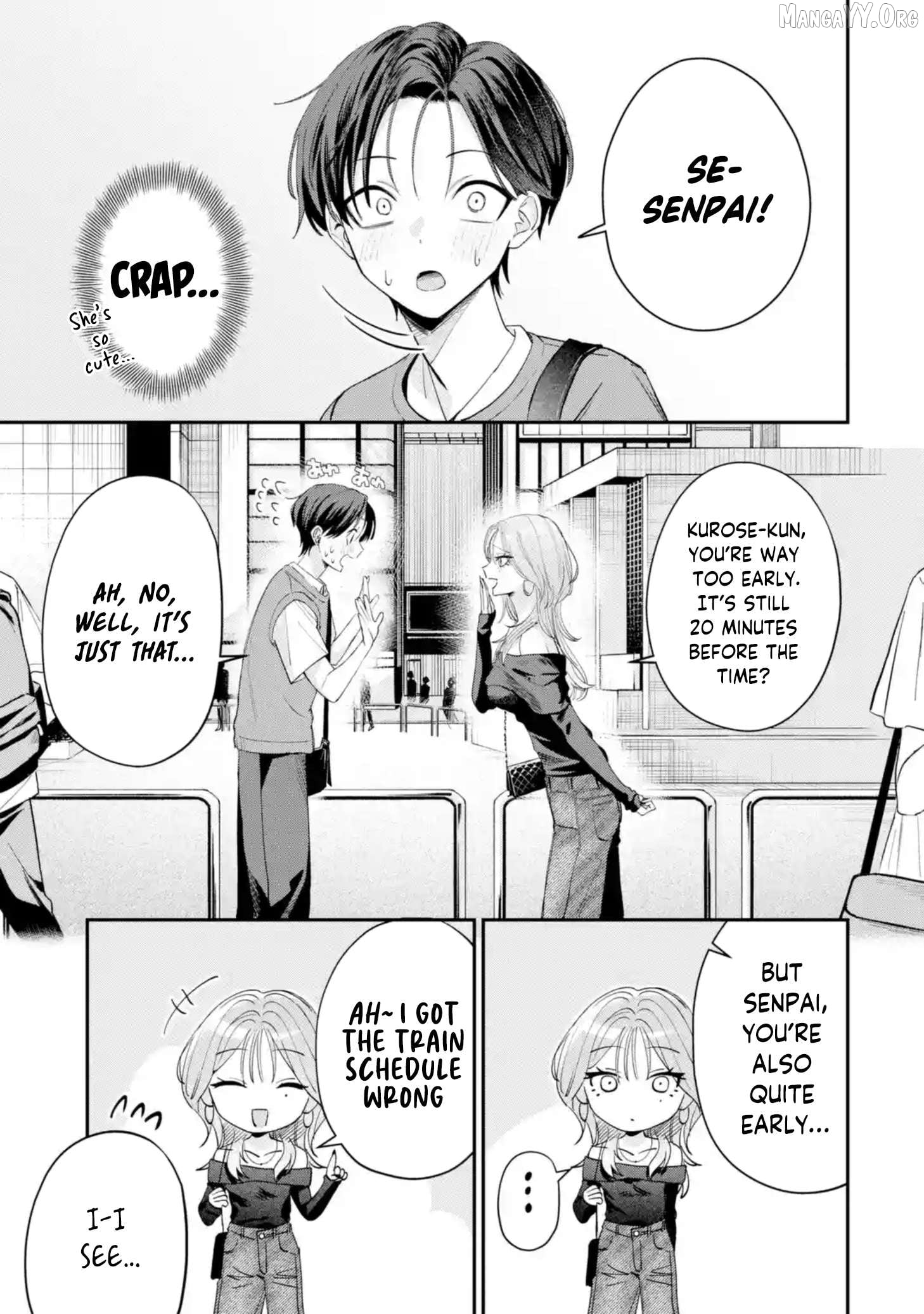 Read Haimiya-senpai wa Kowakute Kawaii Manga Online
